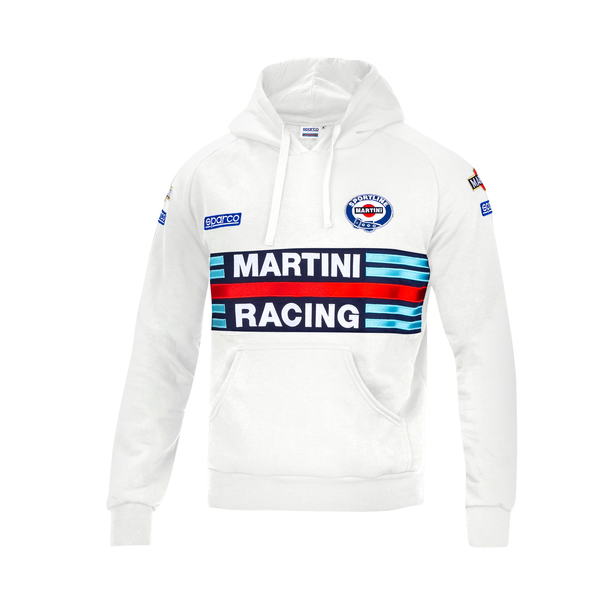 Sparco Hoodie Martini-R bianco
