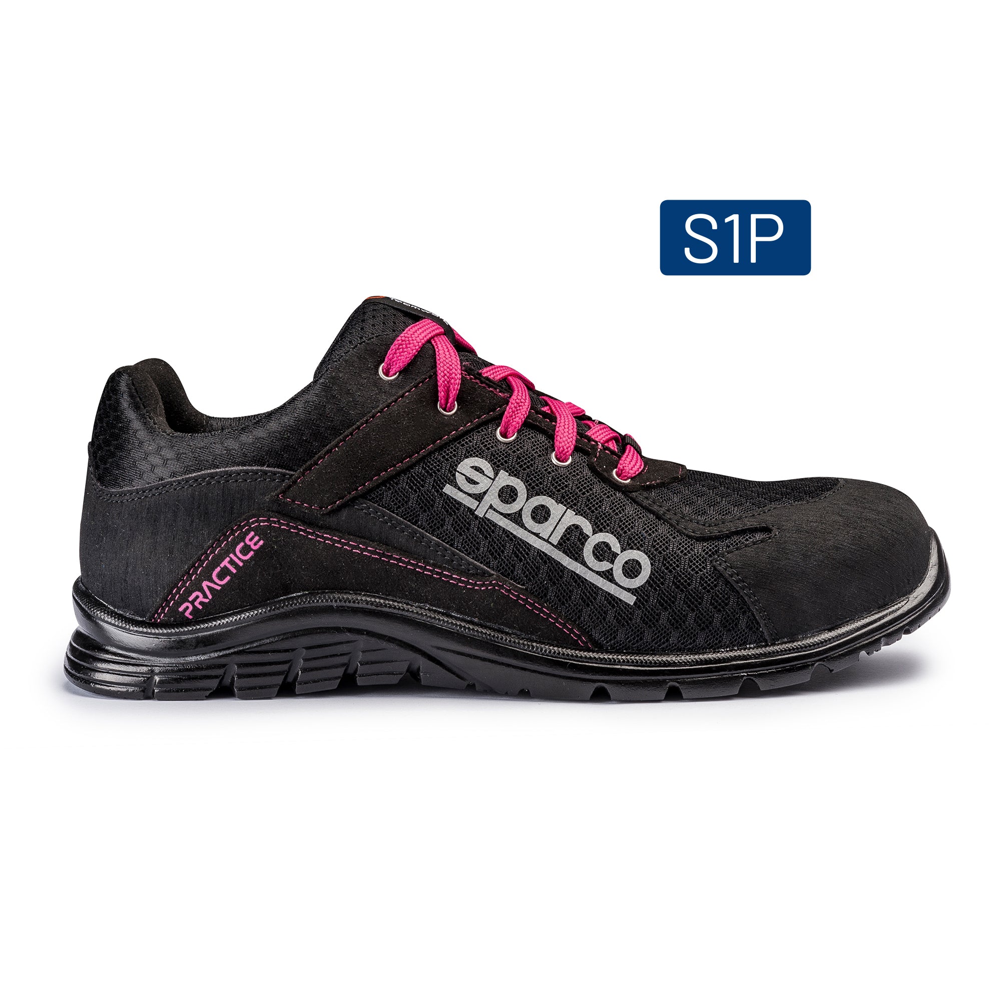 Sparco Scarpe antinfortunistiche Practice JODY S1P nero/fucsia
