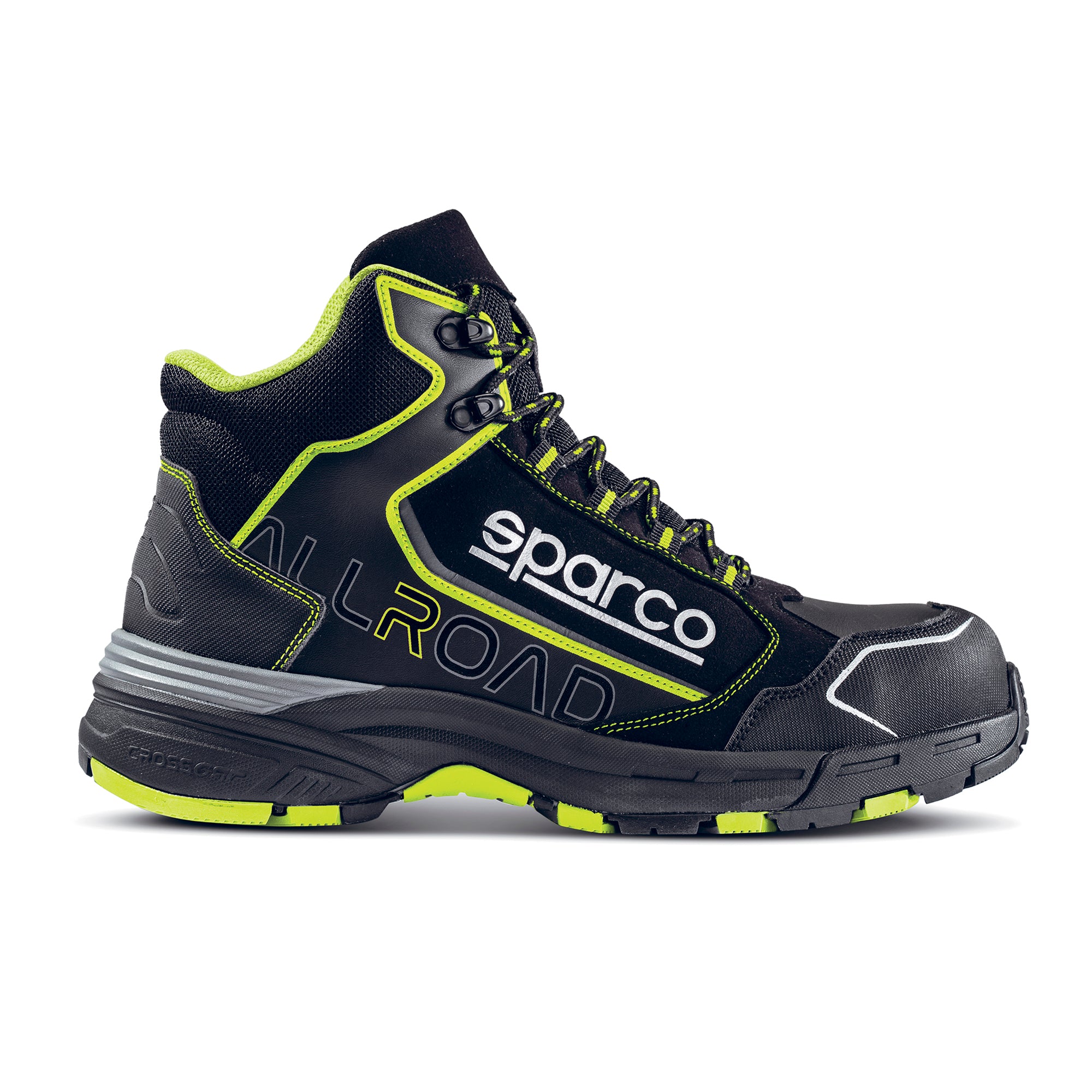 Sparco Scarpa Allroad-H Motegi S3 nero/giallo fluo-scarpe antinfortunistiche