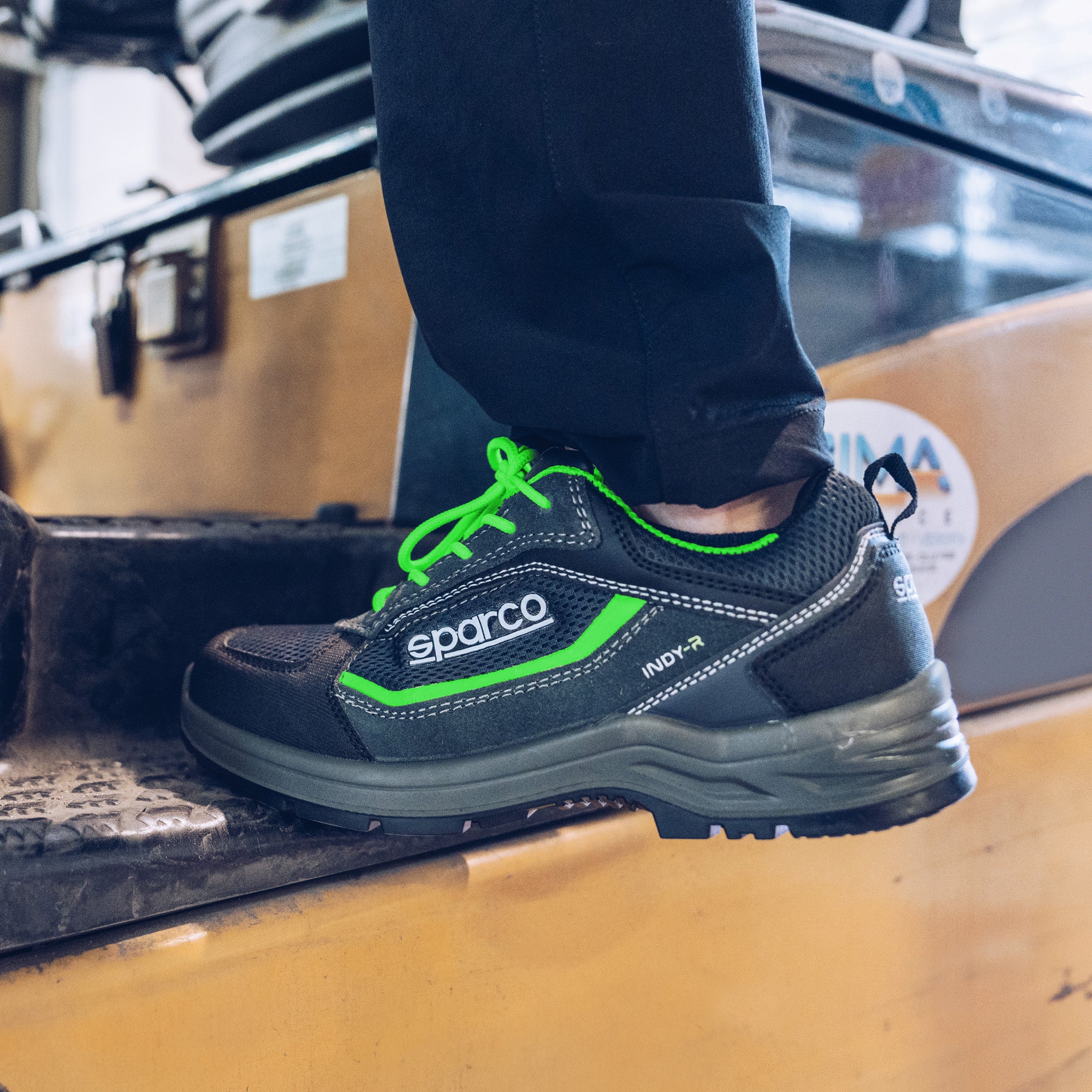 Sparco Scarpa Indy S1P ESD Felix grigiovf S1P ESD grigiovf-scarpe antinfortunistiche da lavoro