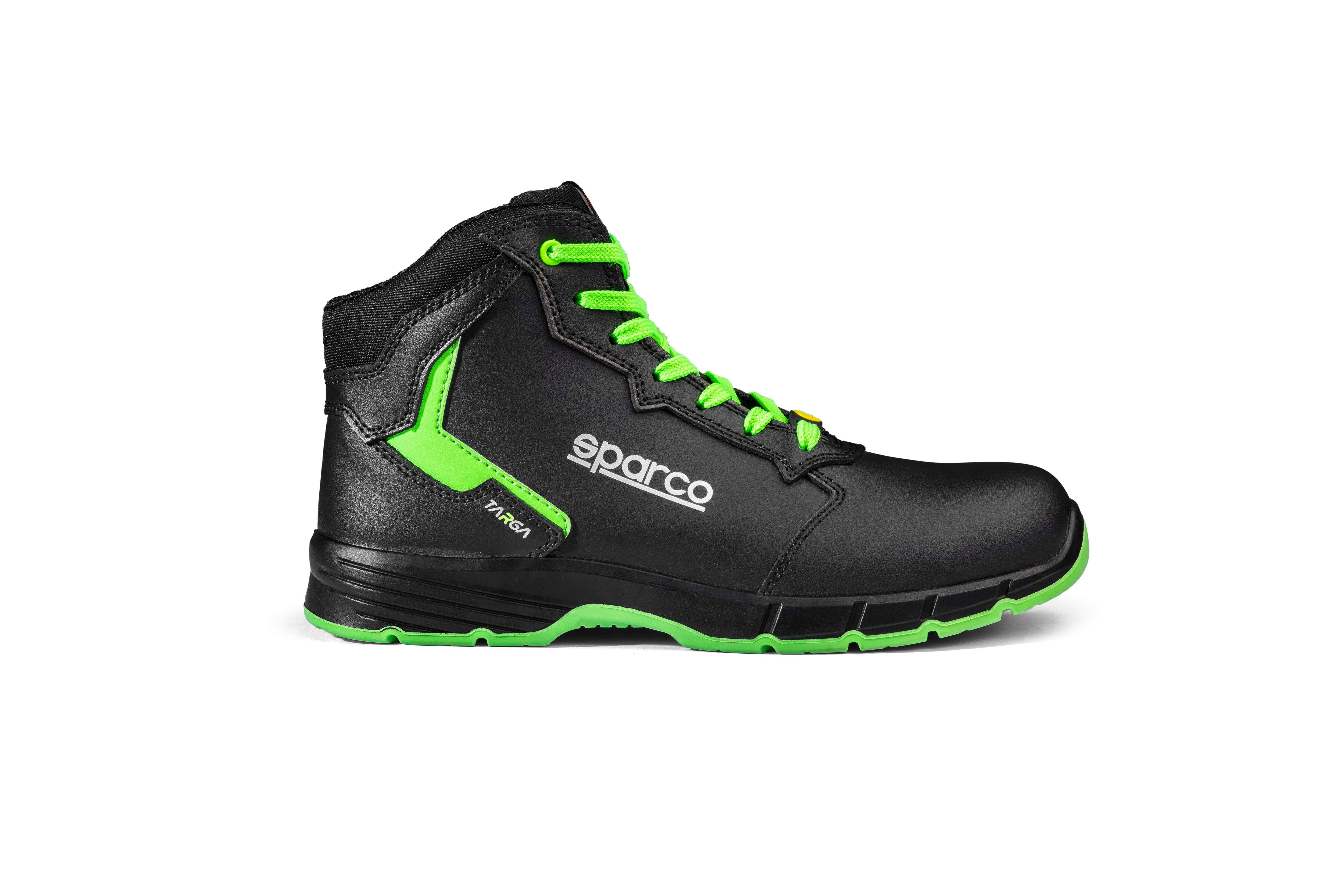 Sparco Scarpe Targa-H Willy S3S ESD nero/ ESD FO black/fluo/grigioeen-scarpe antinfortunistiche da lavoro