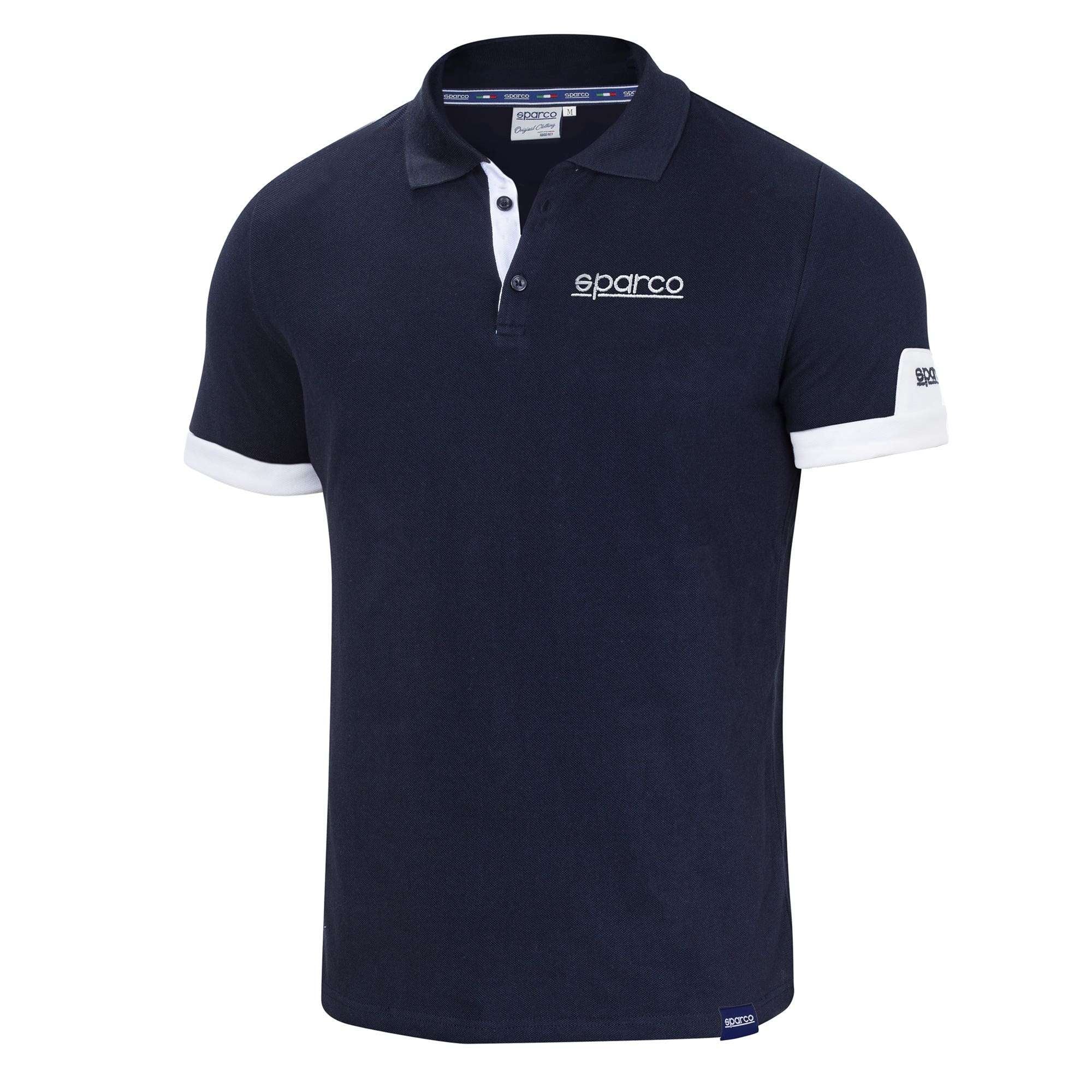 Sparco Polo Corporate blu navy-abbigliamento