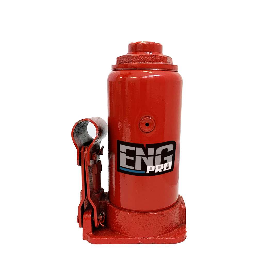 Cric auto sollevatore idraulico martinetto a bottiglia 10 t ENG PRO MA CB 0010