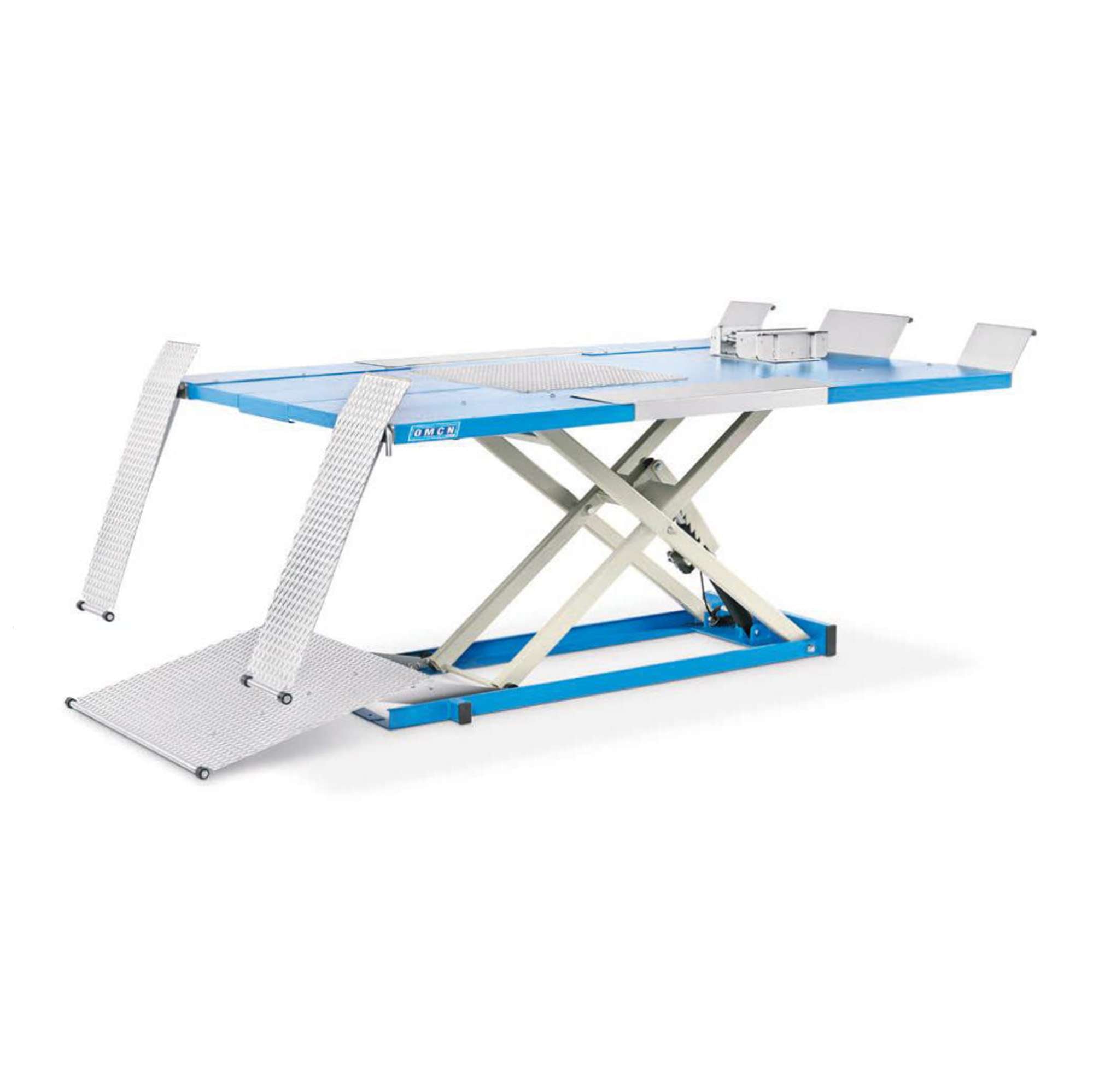 Sollevatore per moto, quad e tricicli 600 kg, pompa elettroidraulica OMCN 196/OS