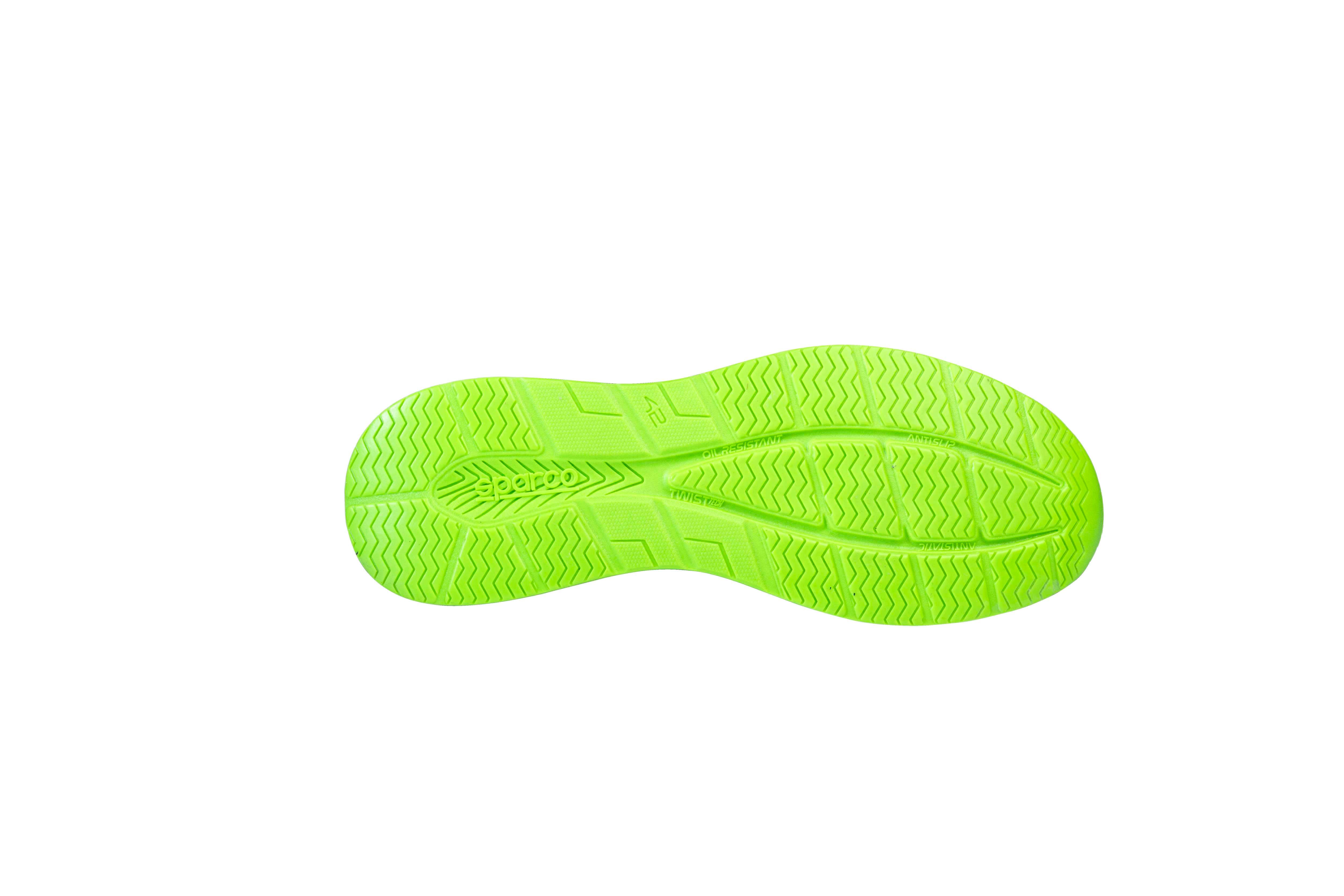 Sparco Scarpe Lucas S3S ESD HRO ESD FO dark//fluo/grigioeen-scarpe antinfortunistiche da lavoro