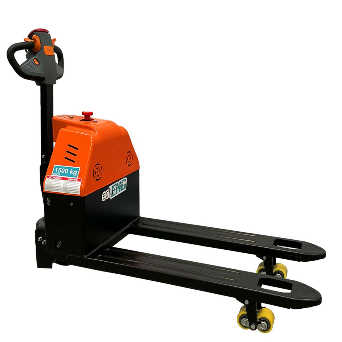 Transpallet elettrico sollevatore 1500Kg batteria 2x12V/65Ah ENG PRO MA SL ET15