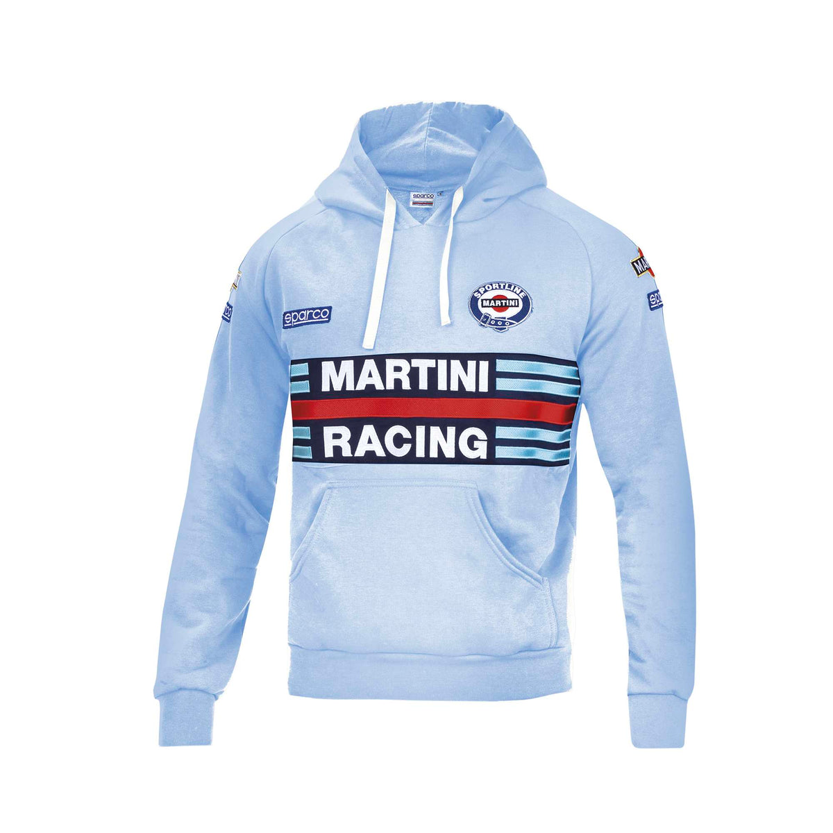 Sparco Hoodie Martini-R celeste