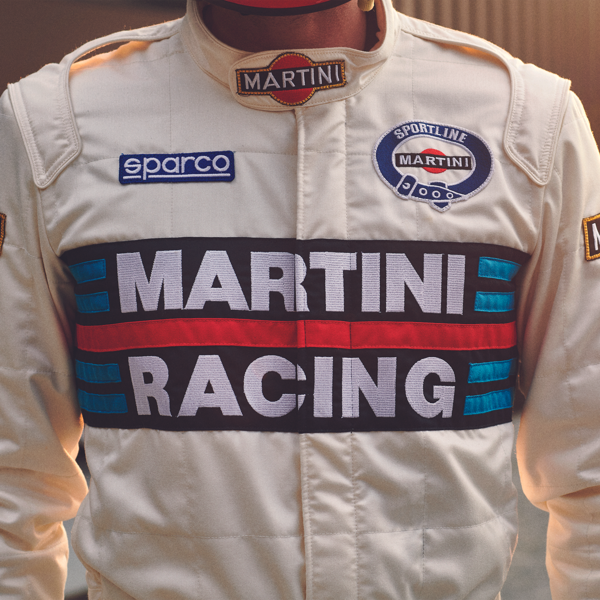 Sparco Tuta Competition R567 Martini-R bianco