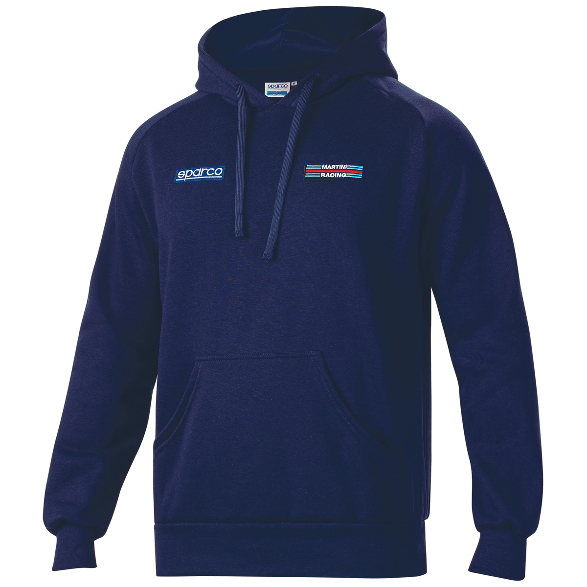 Sparco Hoodie Big Stripes Martini-R blu