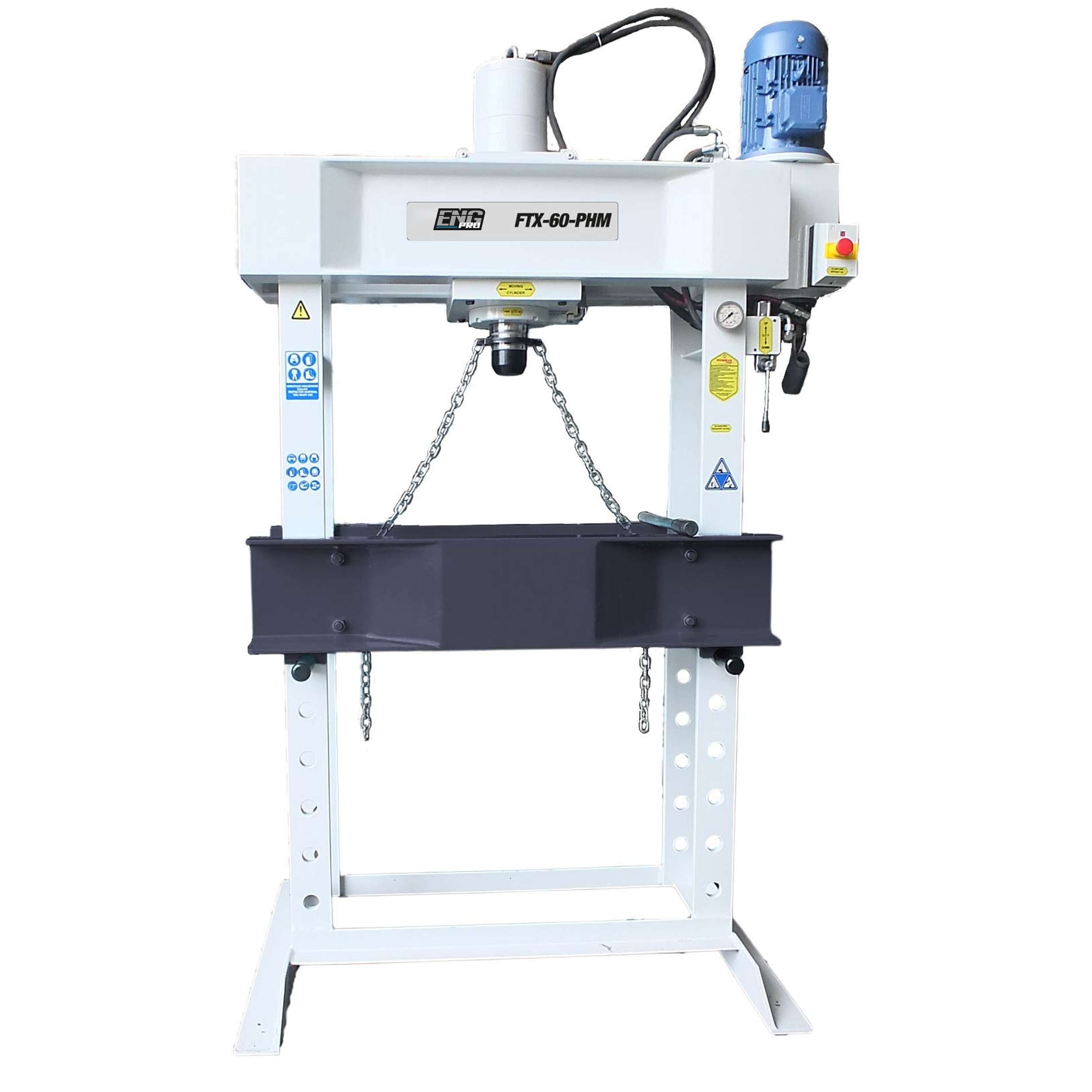 Pressa Idraulica Professionale 60 Ton 400V Trifase FTX-60-PHM