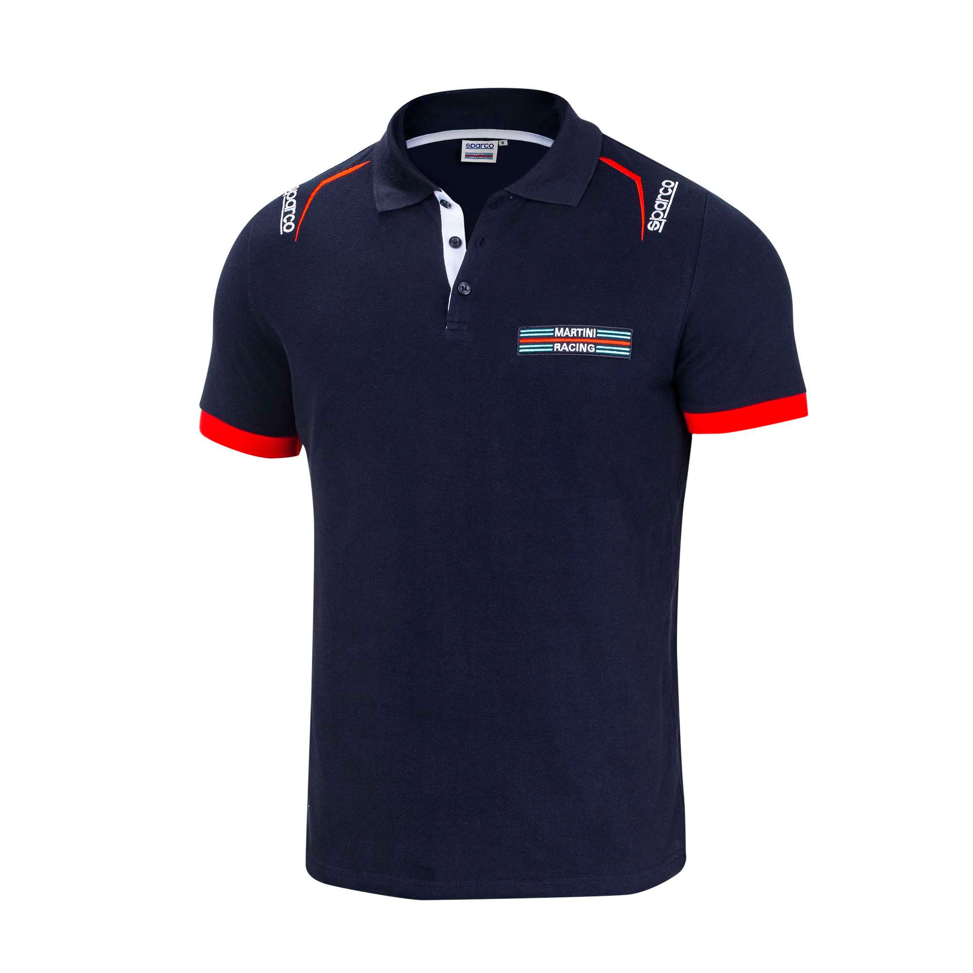 Sparco Polo Martini-R blu navy-abbigliamento