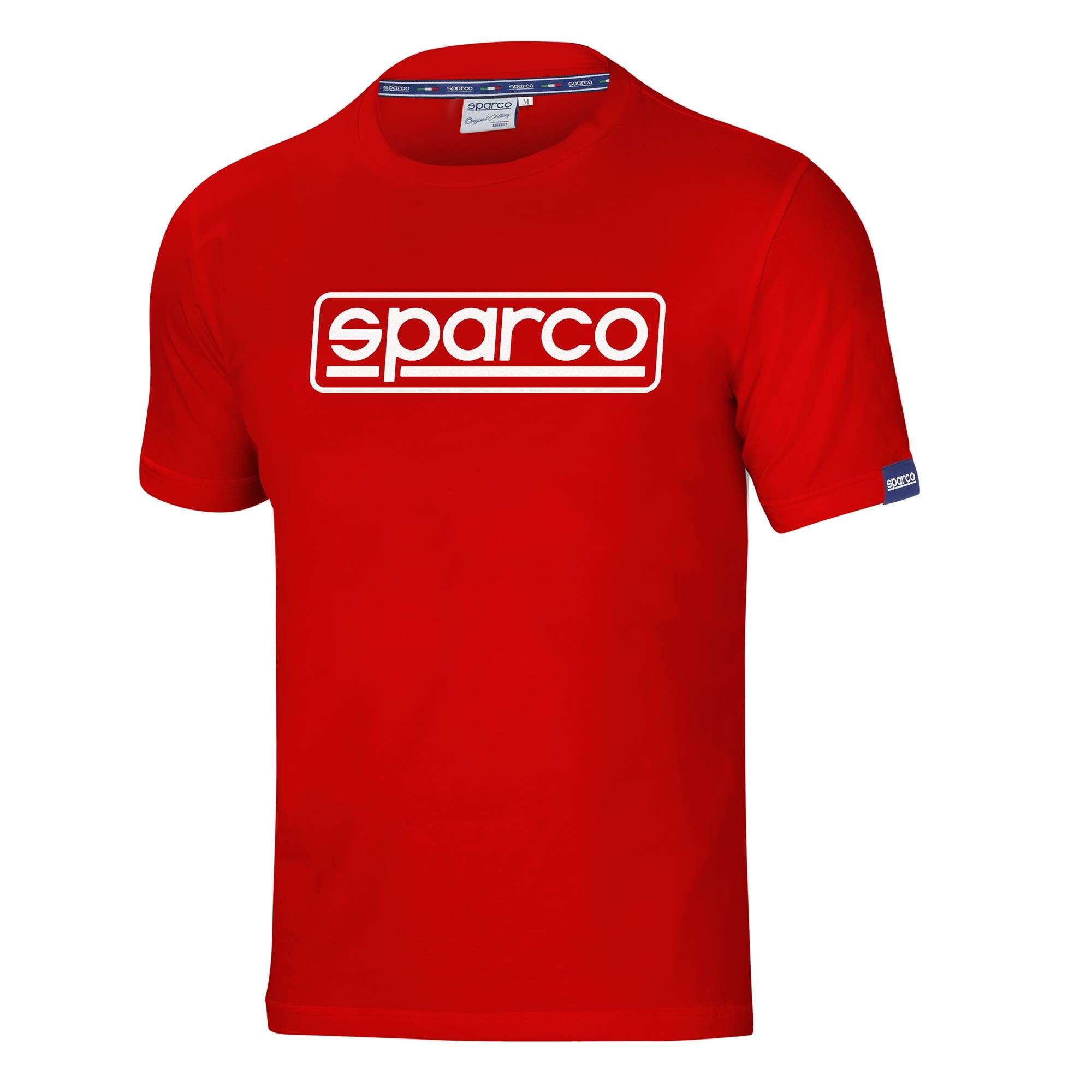 Sparco T-Shirt Frame rosso-abbigliamento