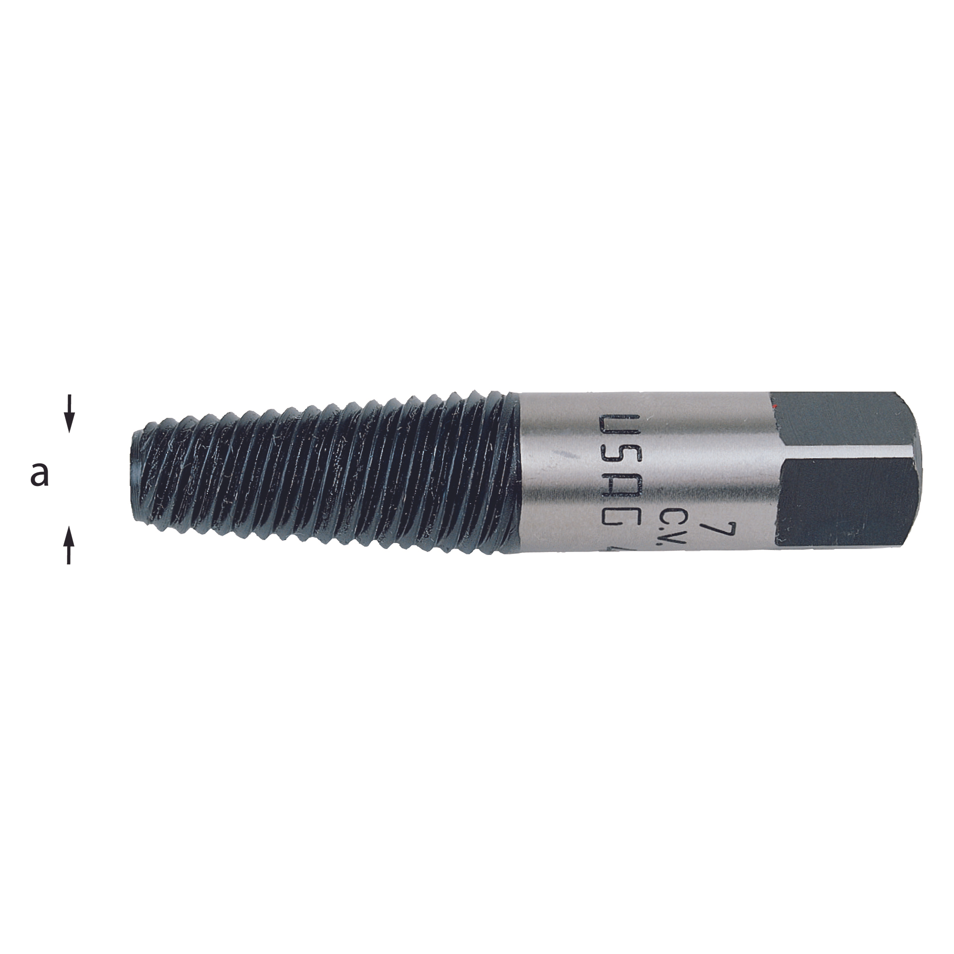 Estrattori conici per viti e prigionieri spezzati 2 67 4,5 mm - Usag 458