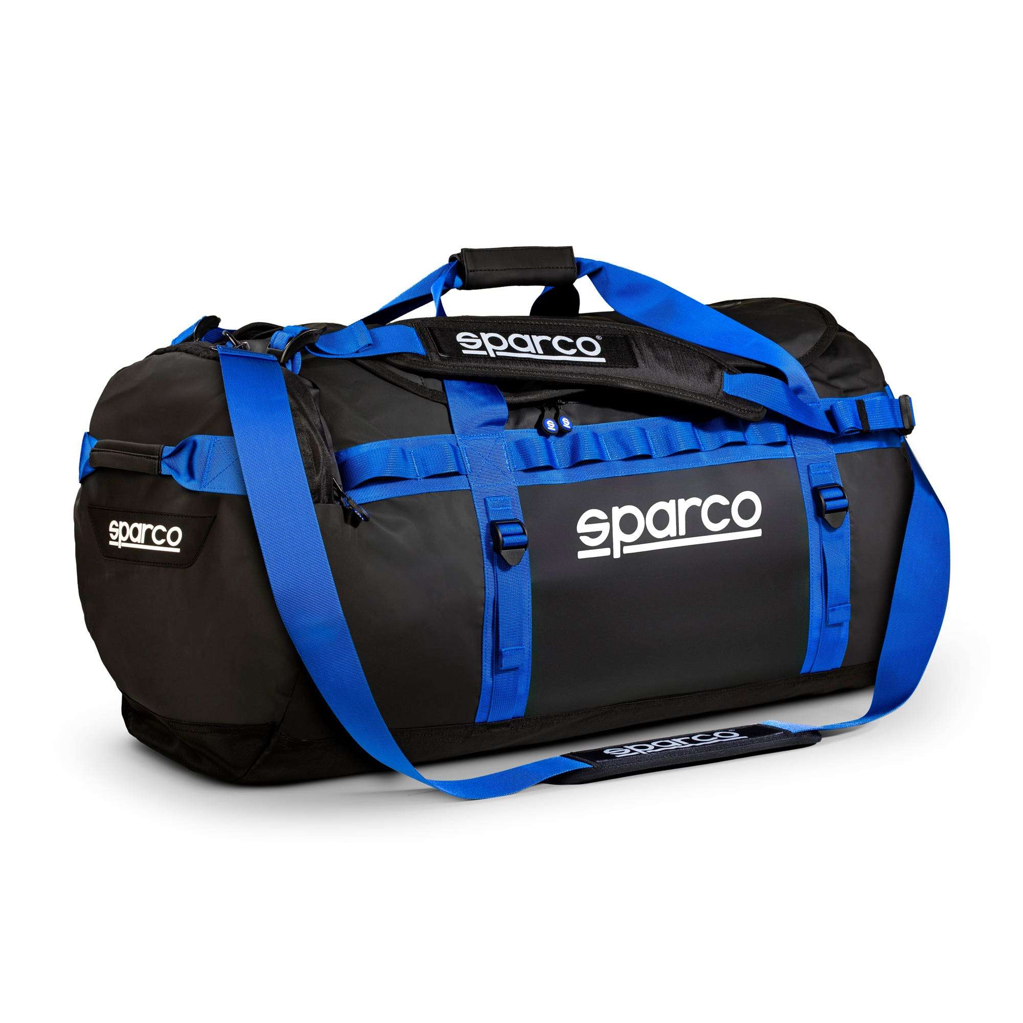 Sparco Duffle Bag Large nero/azzurro