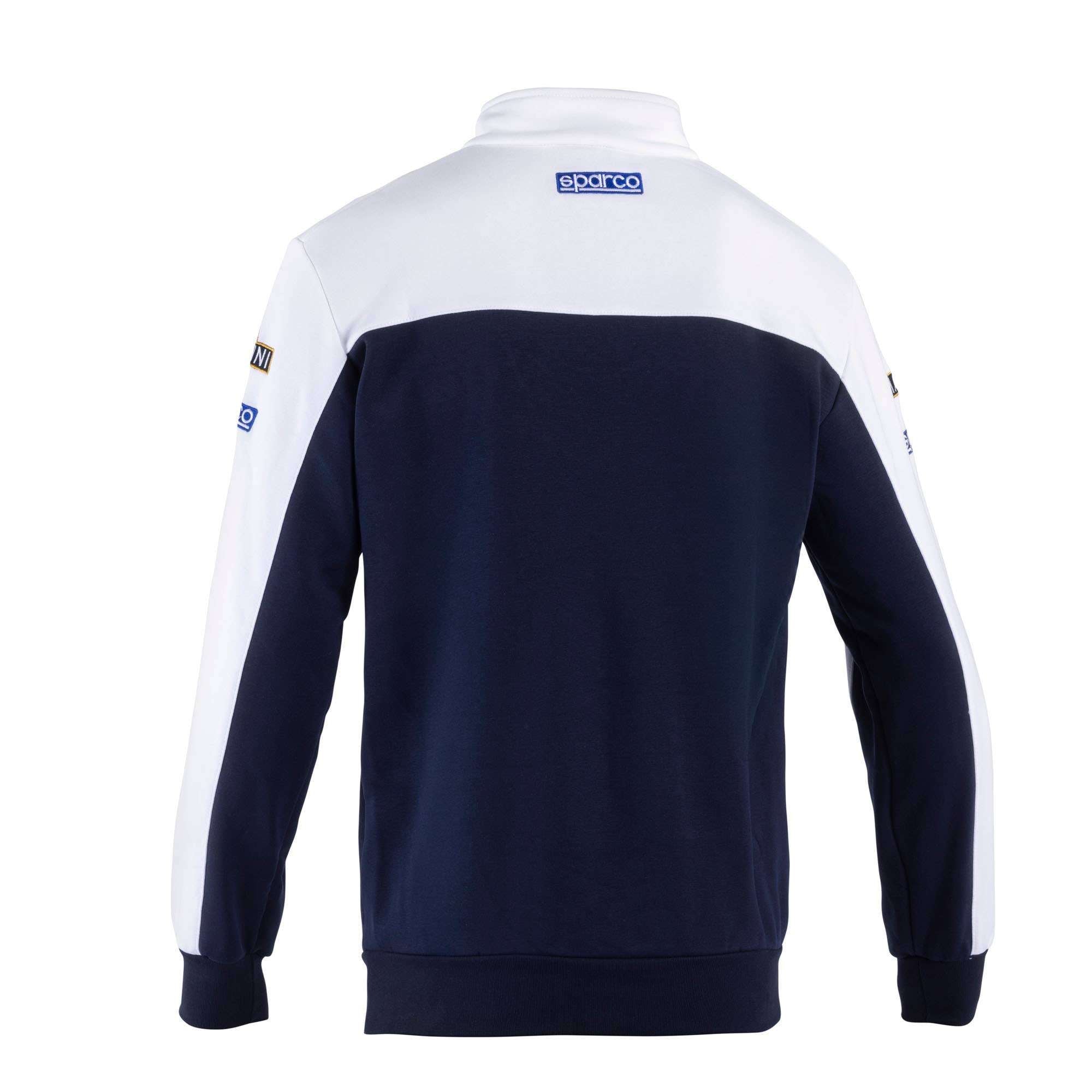 Sparco Half Zip Sweatshirt Martini-R blue/white