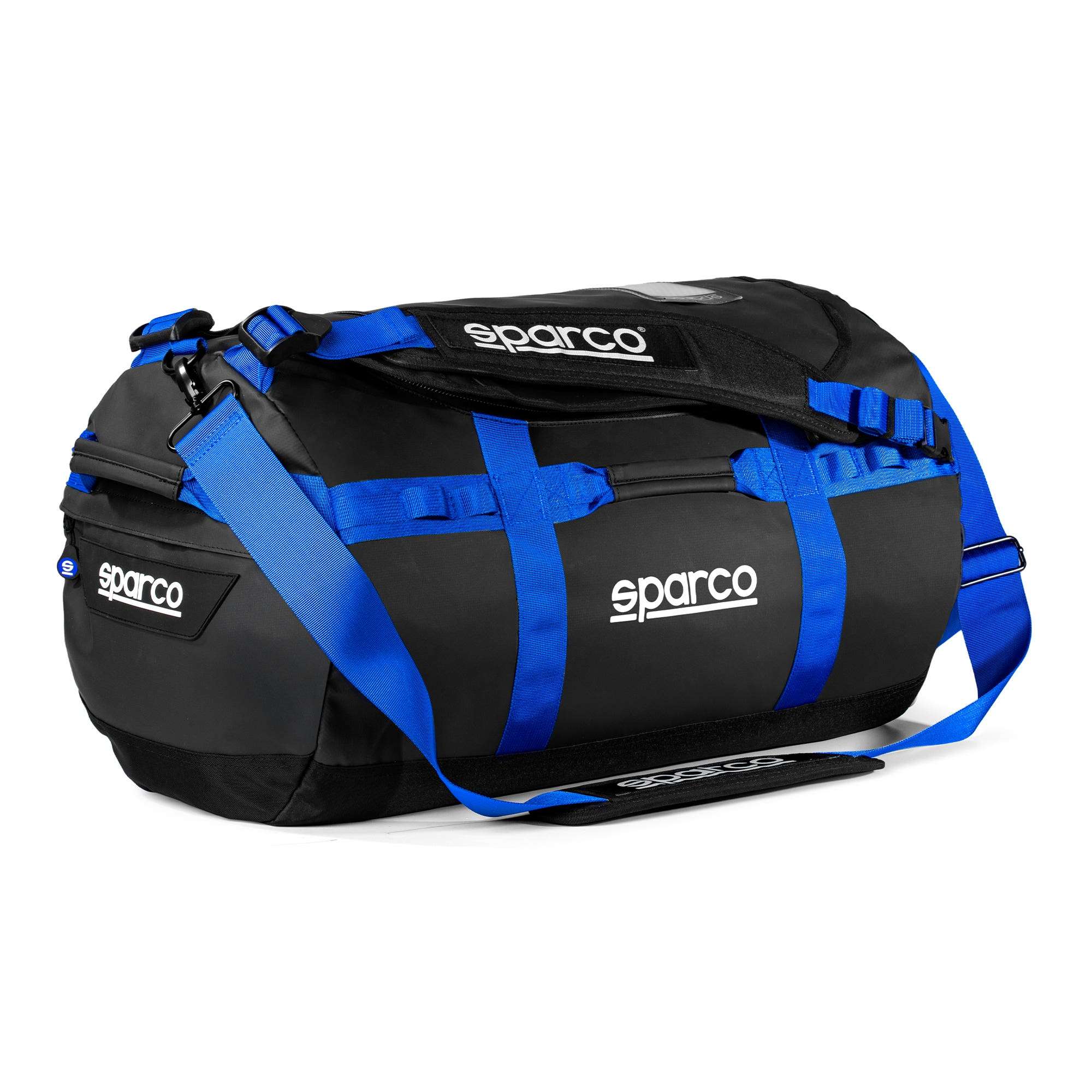 Sparco Duffle Bag Small nero/azzurro