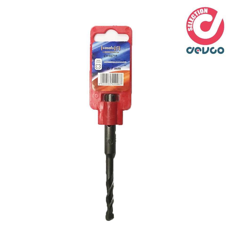 Punta SDS PLUS 7/50/110mm 2 taglienti da muro per tassellatore - Casals