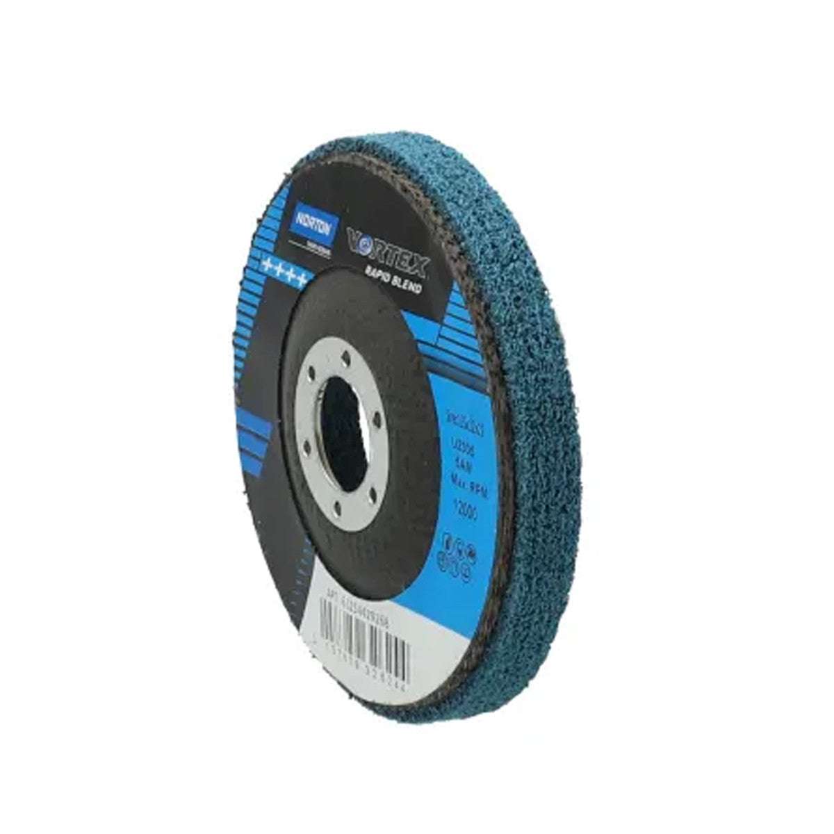 Disco abrasivo in Nylon Vortex Rapid Blend 115/125 mm - Norton