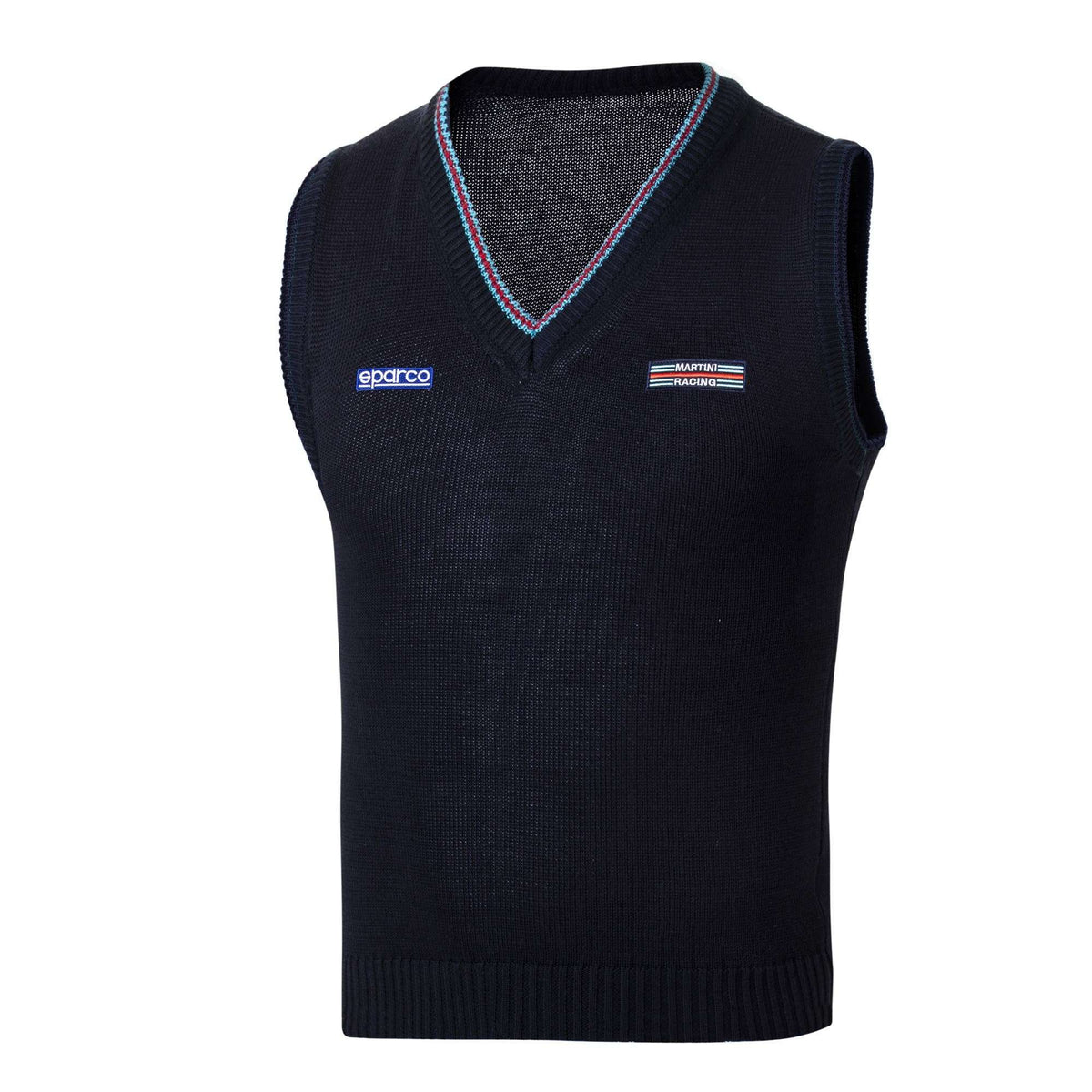 Sparco Gilet Cotone Martini-R blu navy
