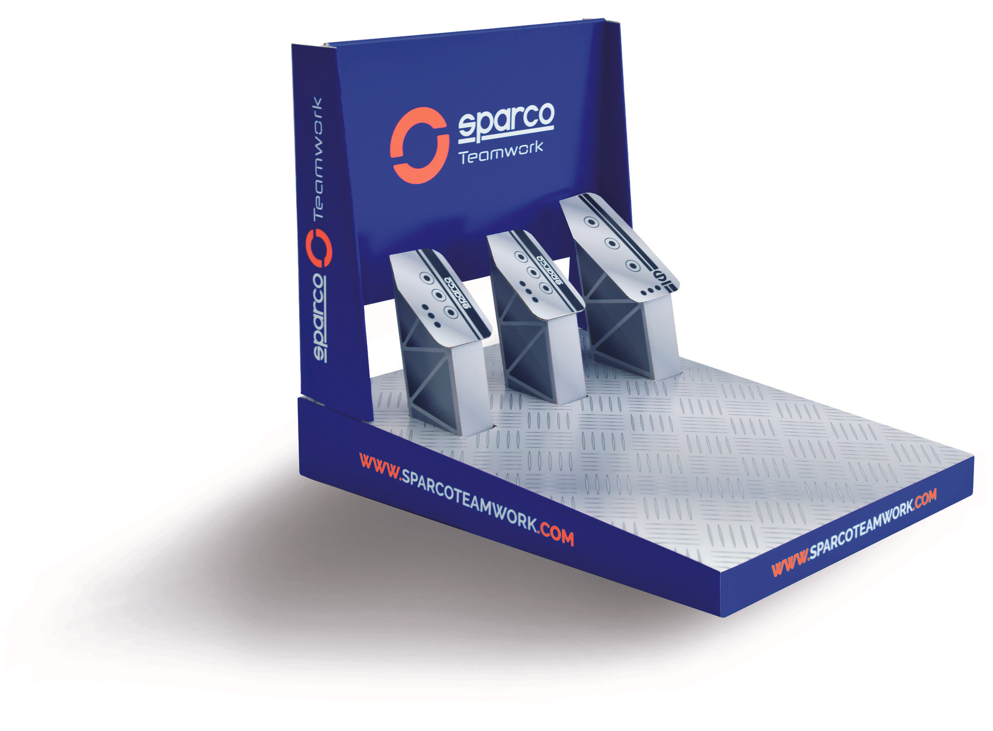 Sparco Display Da Banco 2 Scarpe "Pedal Se scarpe antinfortunistiche da lavoro