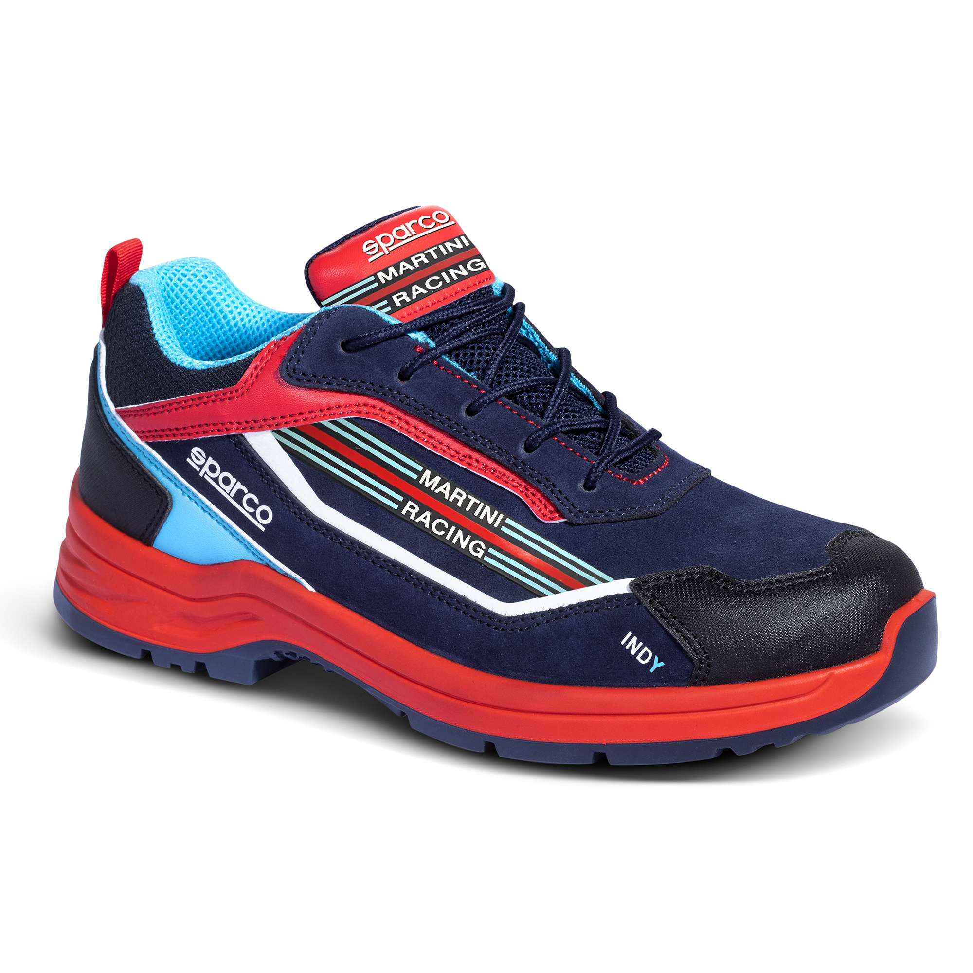 Sparco Scarpa Indy Sanremo S3 Martini-R blu/rosso S3 -scarpe antinfortunistiche