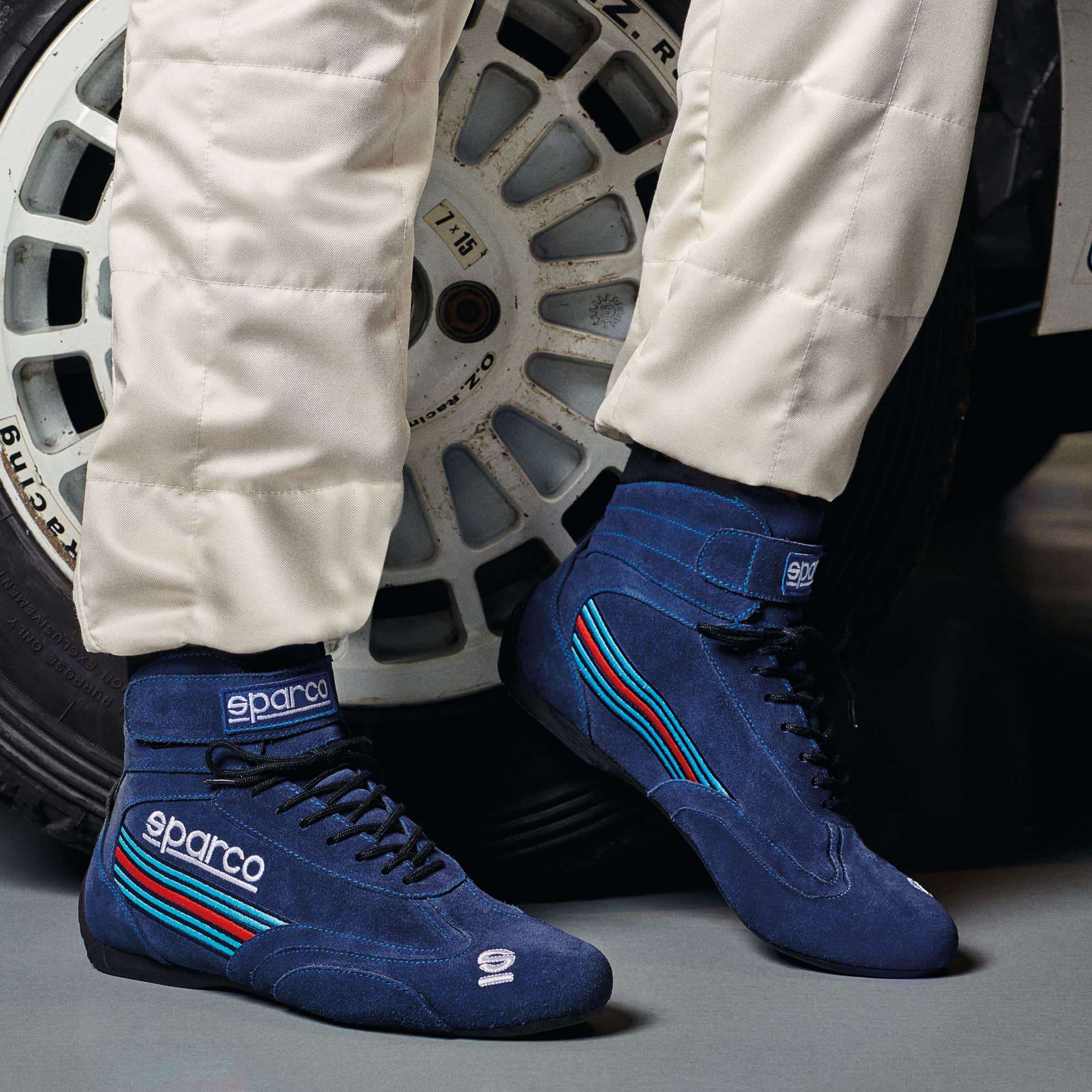 Sparco Scarpa Stivaletto racing Top Martini navy/blue-scarpe motorsport