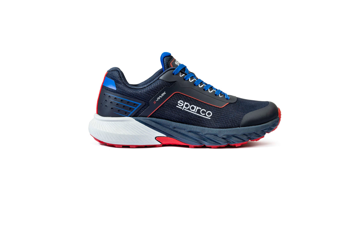 Sparco Scarpe S-Park Leon blu/rosso navy/blue/red-scarpe antinfortunistiche da lavoro