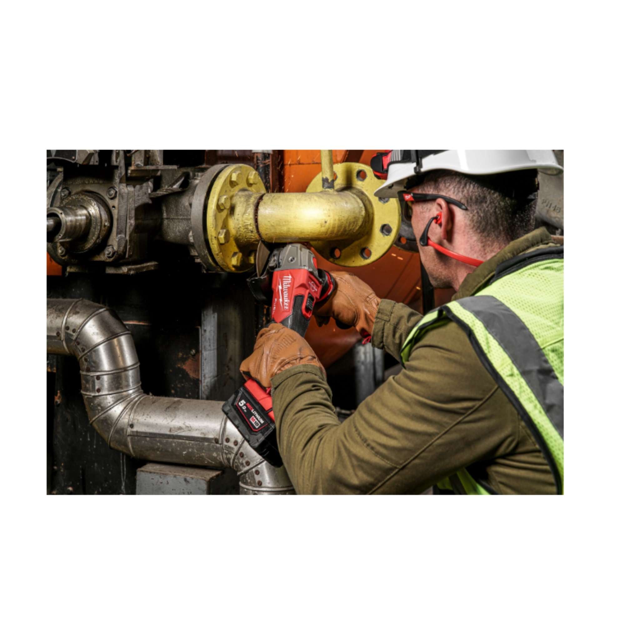 Smerigliatrice Angolare 18V Disco 125Mm Fuel C/Freno - Milwaukee 4933478429