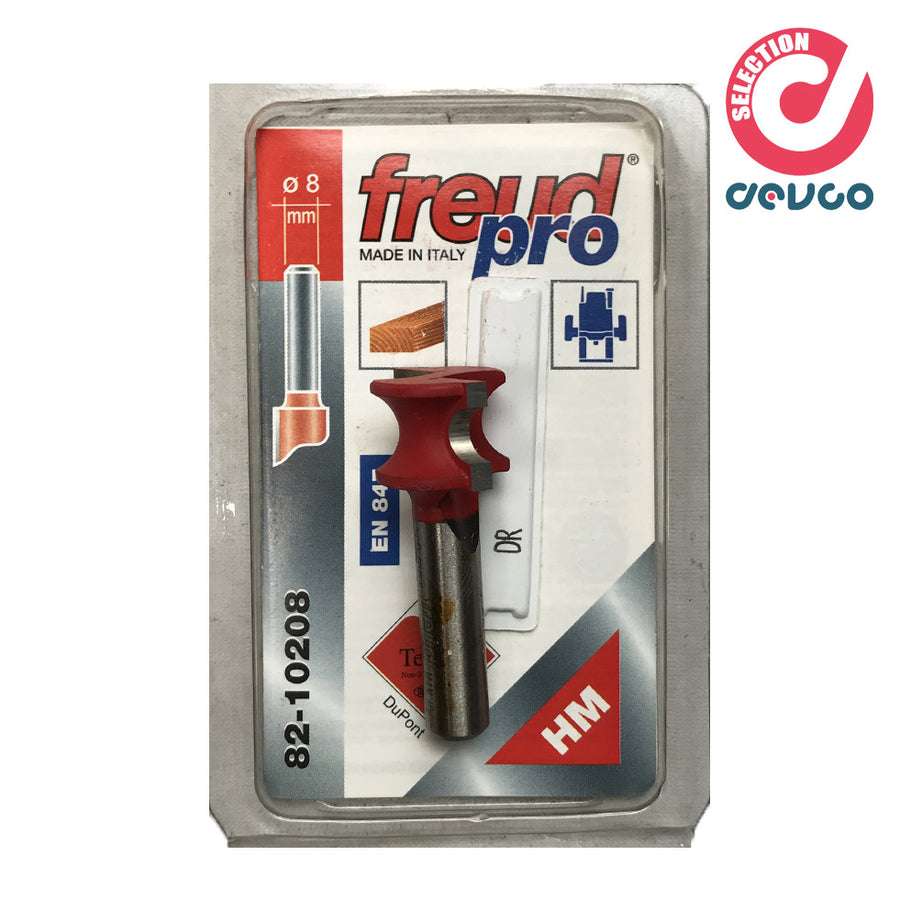 Fresa 2 taglienti per legno diametro 8 Freud - 82-10208
