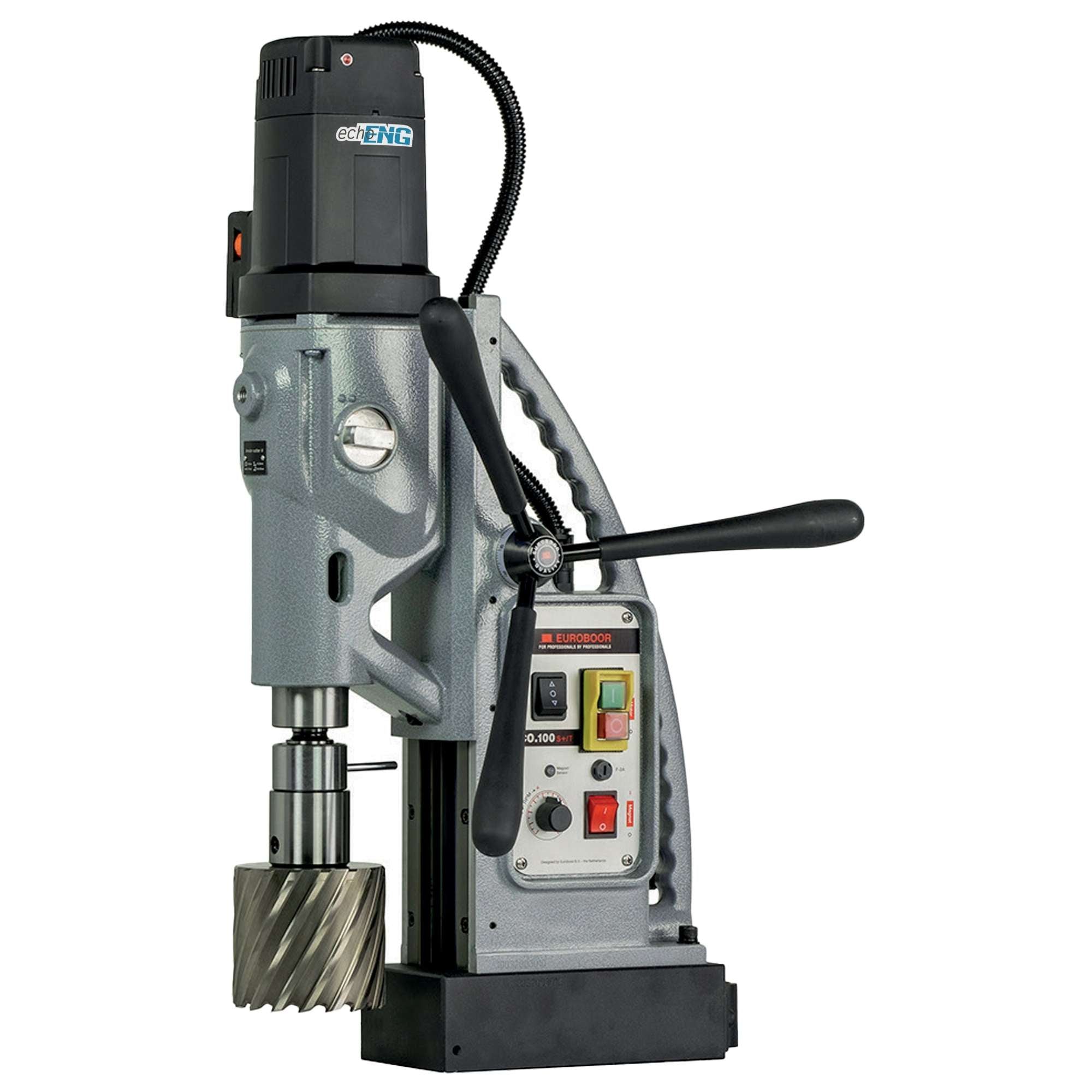 Trapano magnetico professionale 230V monofase ECO.100S+/T ENG PRO
