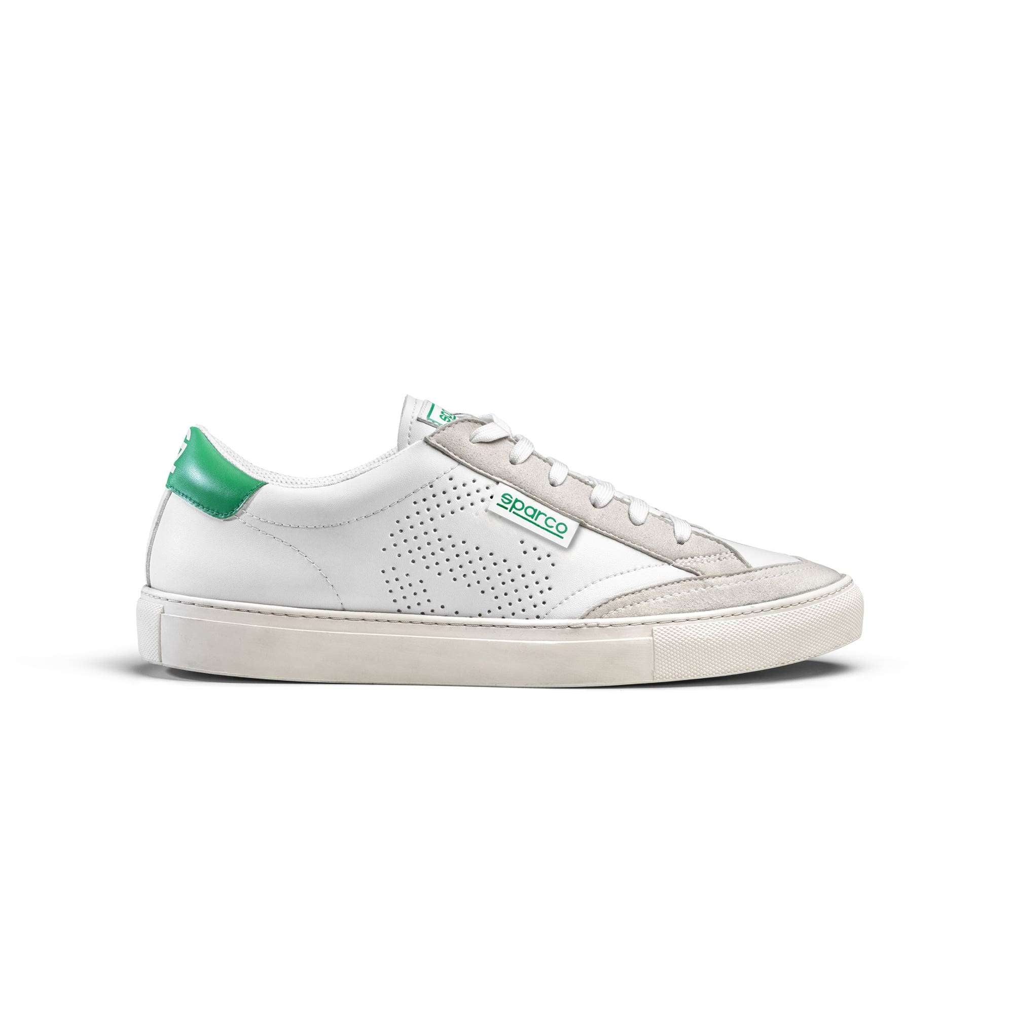Sparco Scarpe S-Time Bianco/verde-sneakers
