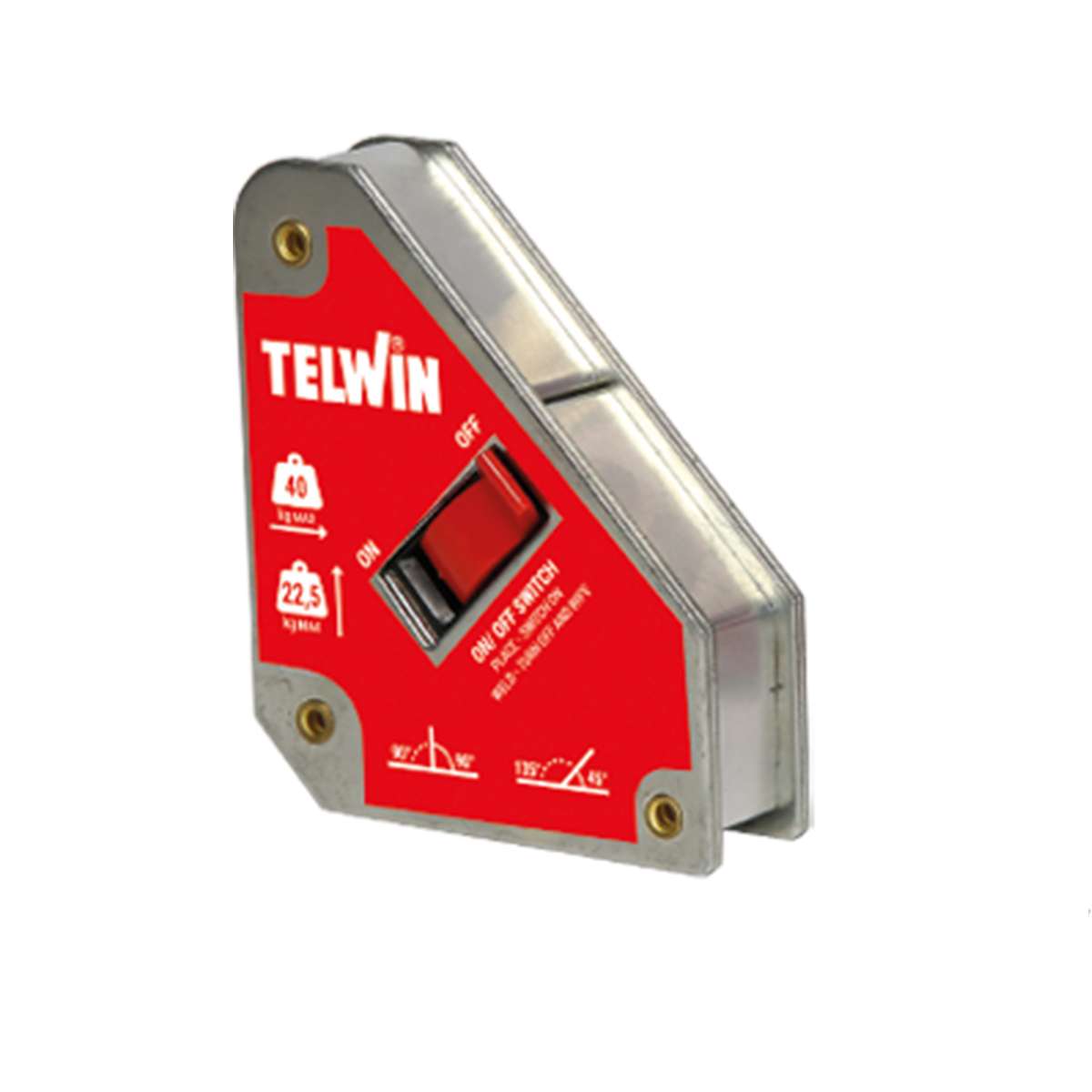 Posizionatore Magnetico per Saldature 0.1 V 23 kg max BL - Telwin - 802583