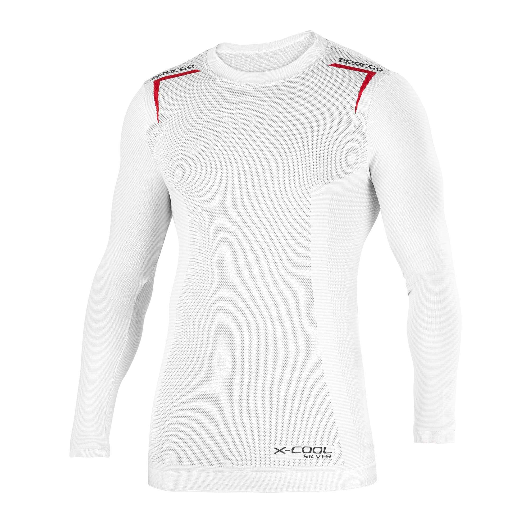 Sparco Maglia Sottotuta K-Carbon bianco/rosso