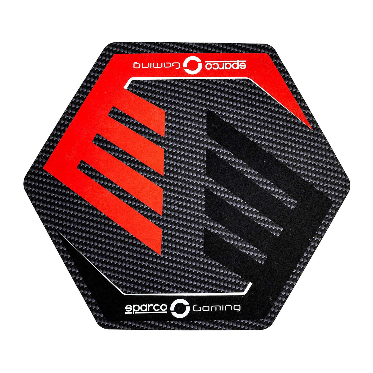 Sparco Chair Floor Mat 110X97.5Mm nero/