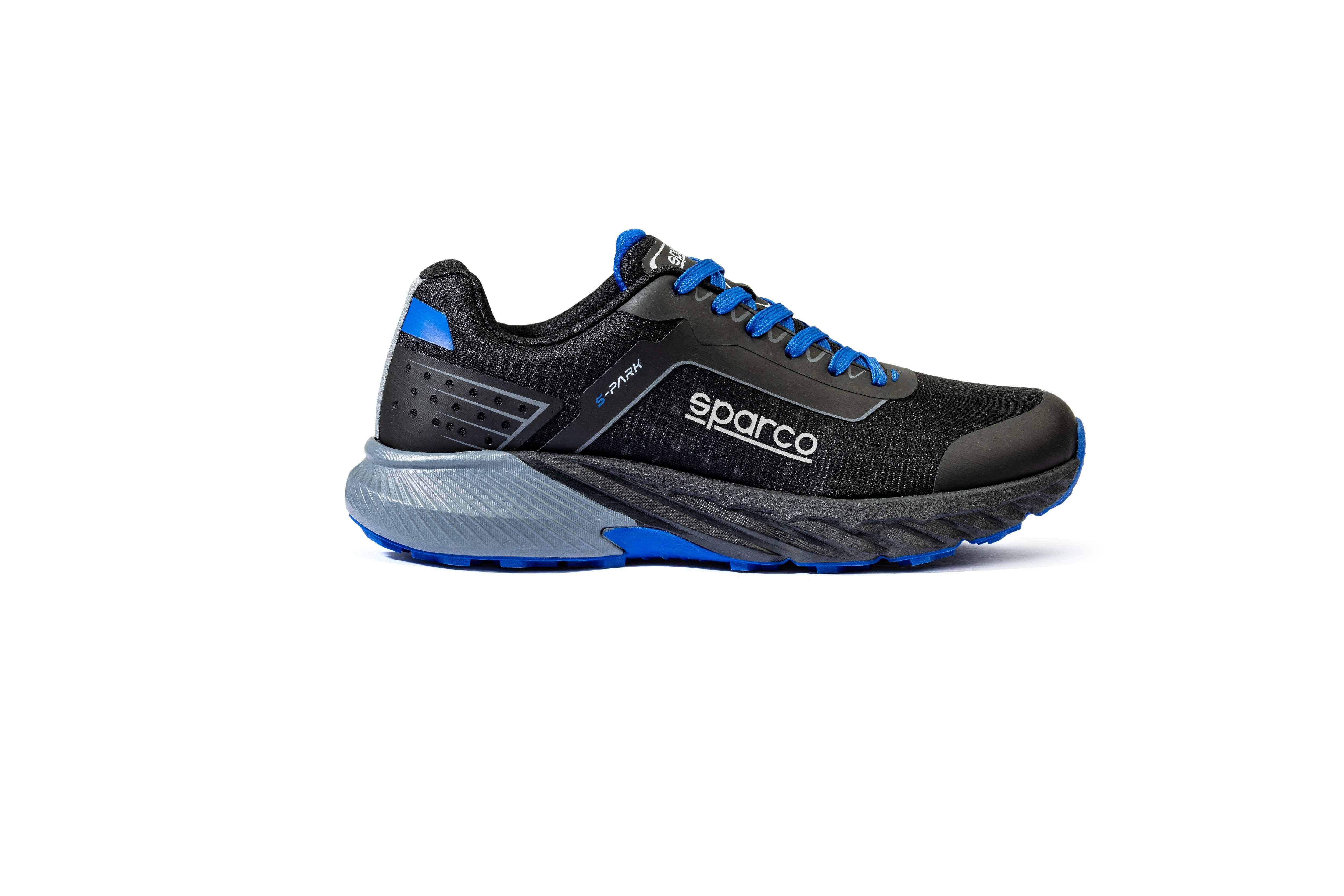 Sparco Scarpe S-Park Gap nero/azzurro black/light/blue-scarpe antinfortunistiche da lavoro