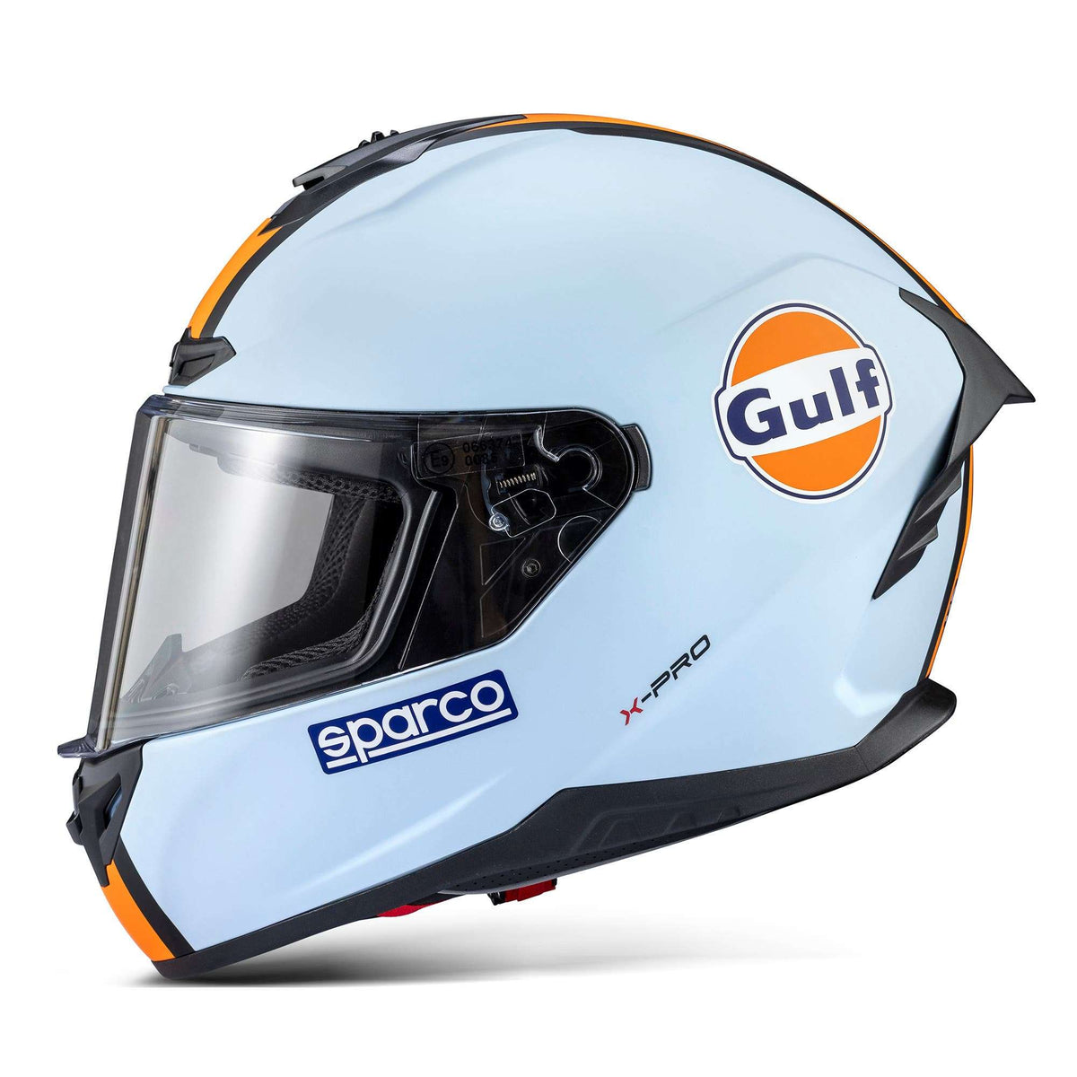 Sparco Casco X-Pro Om. Ece06 Gulf celeste celeste