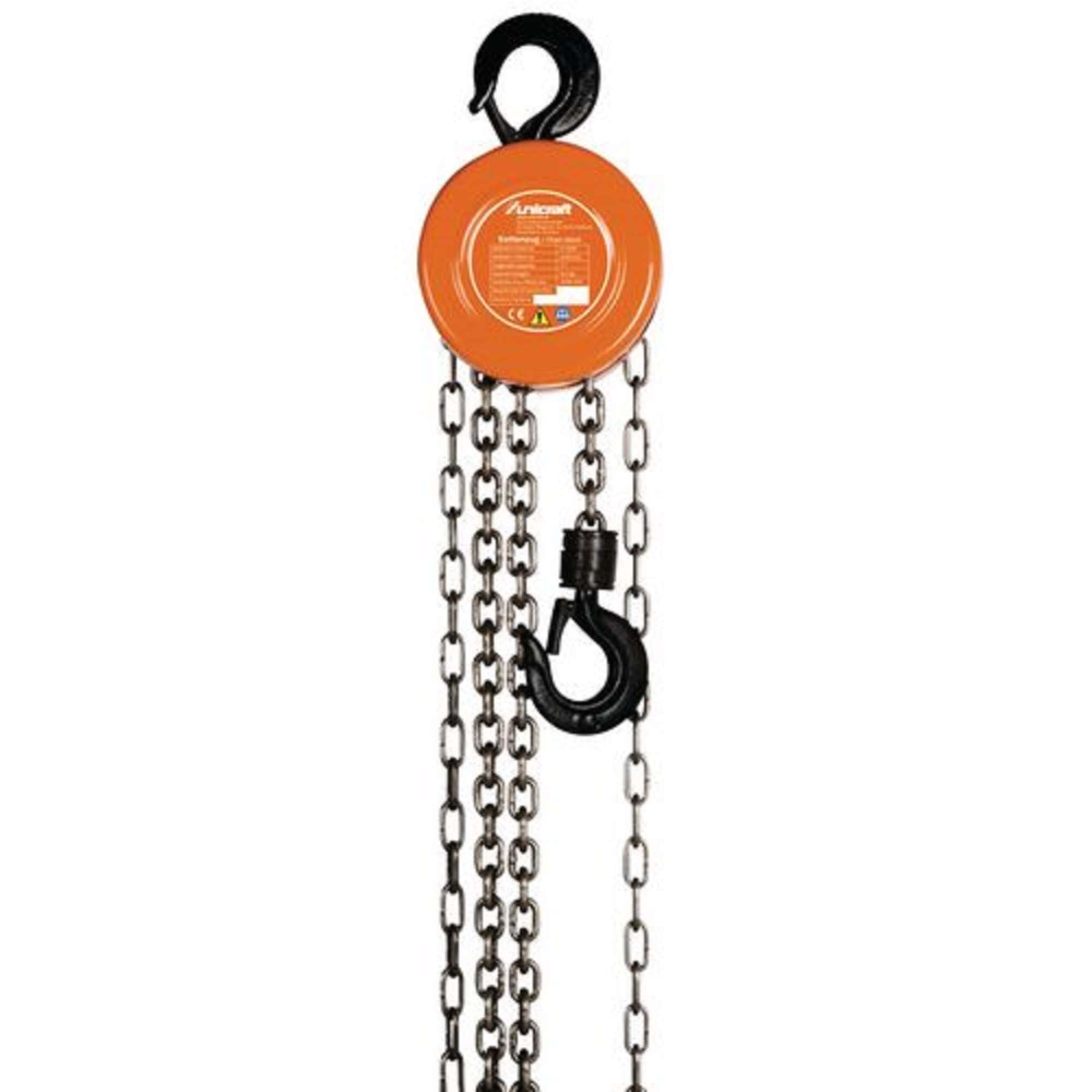 Paranco a catena 1 Tonnellata Unicraft - 620 2101