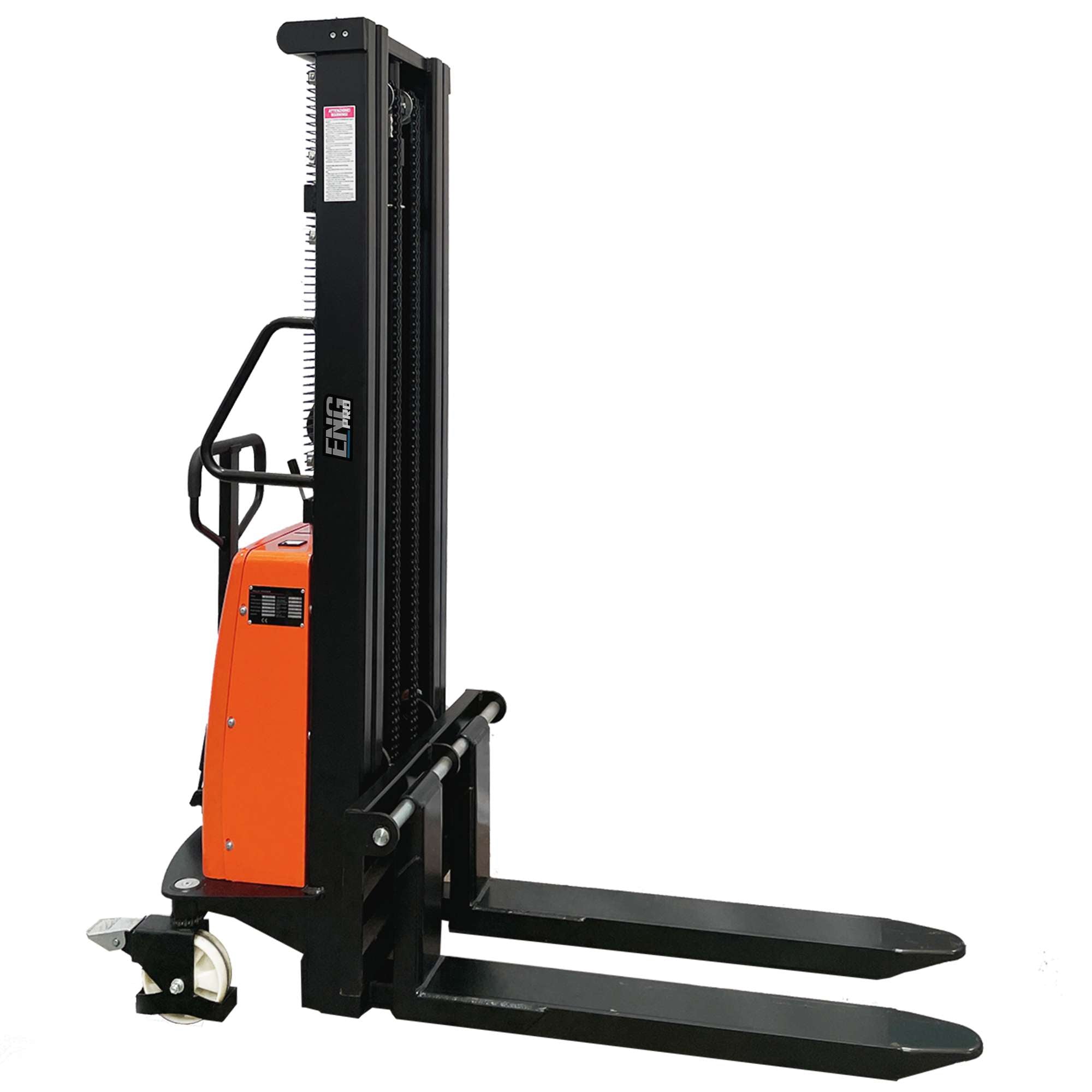 Carrello sollevatore semi elettrico a trazione manuale H.3m ENG PRO MA SL ES30E