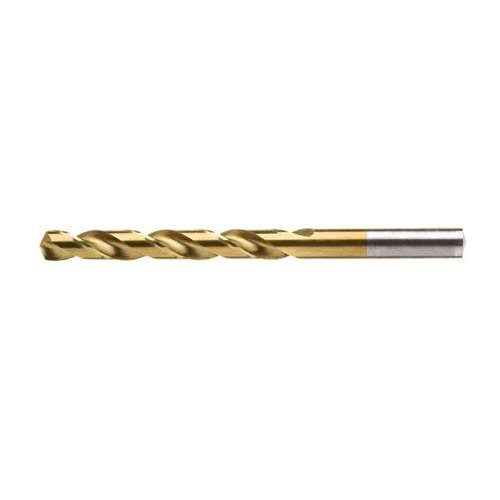 Punta trapano codolo cilindrico 10 pz HSS-TiN rettificata da 1 a 8,25 UT 10 PC