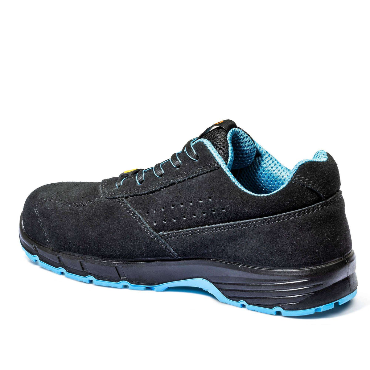 Sparco Scarpa Horizon Moreno S1Ps ESD nero/celeste-scarpe antinfortunistiche