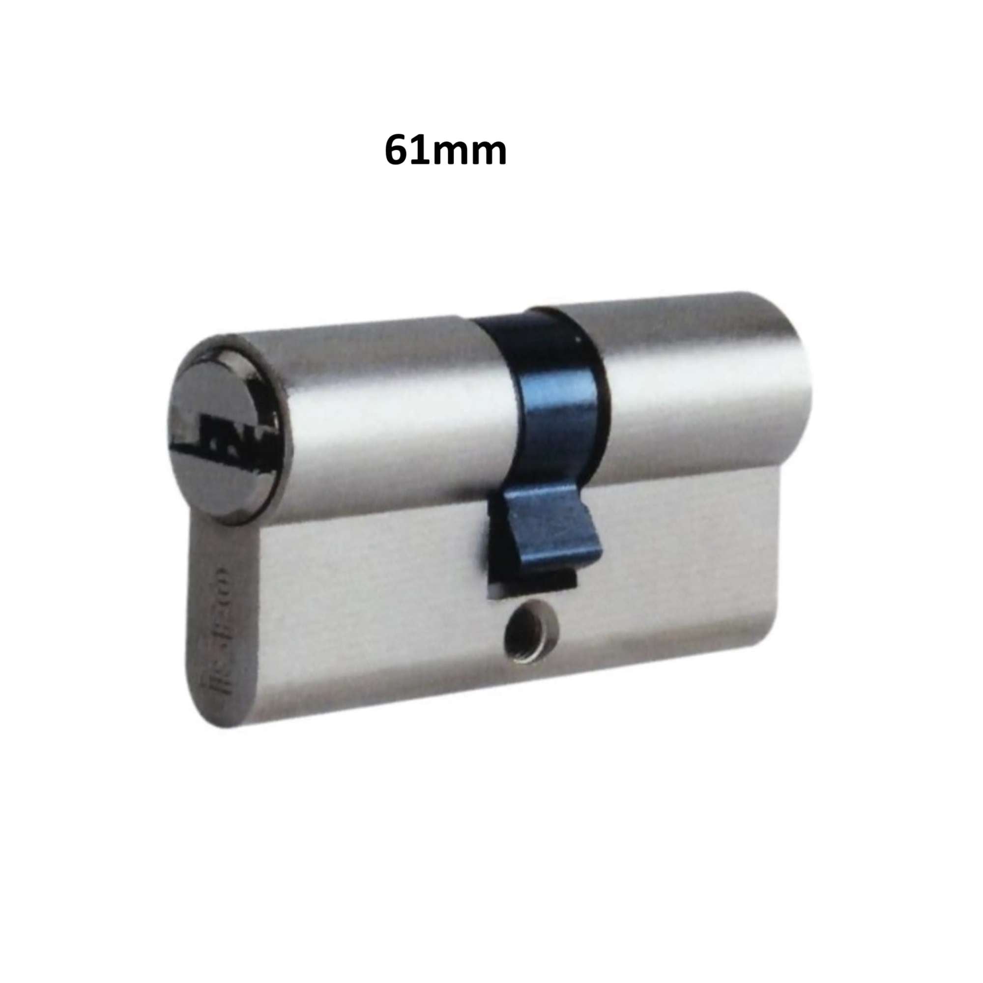 Cilindro F5 a doppio profilo camma DIN 30 nichelato - ISEO
