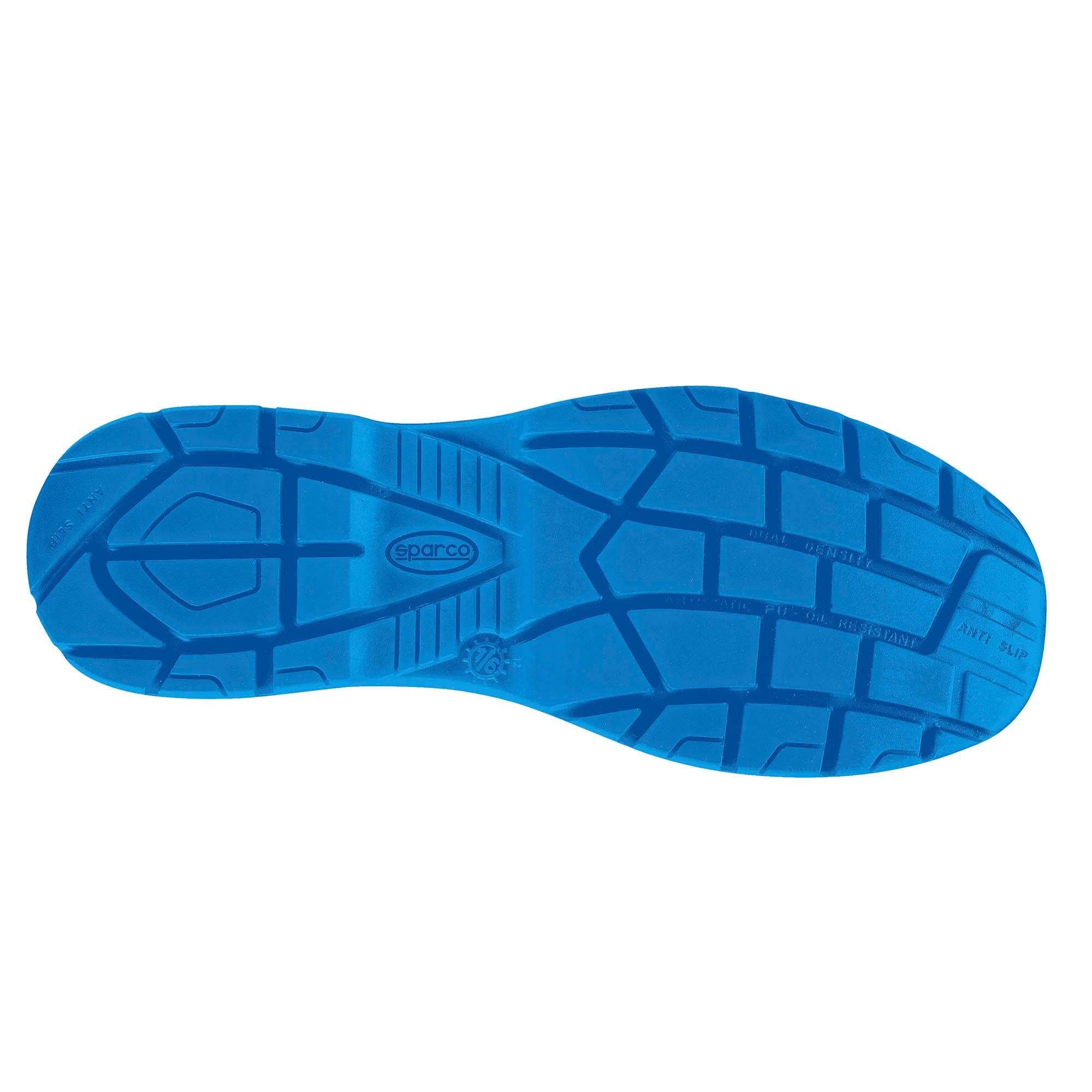 Sparco Scarpa Horizon Moreno S1Ps ESD nero/celeste-scarpe antinfortunistiche