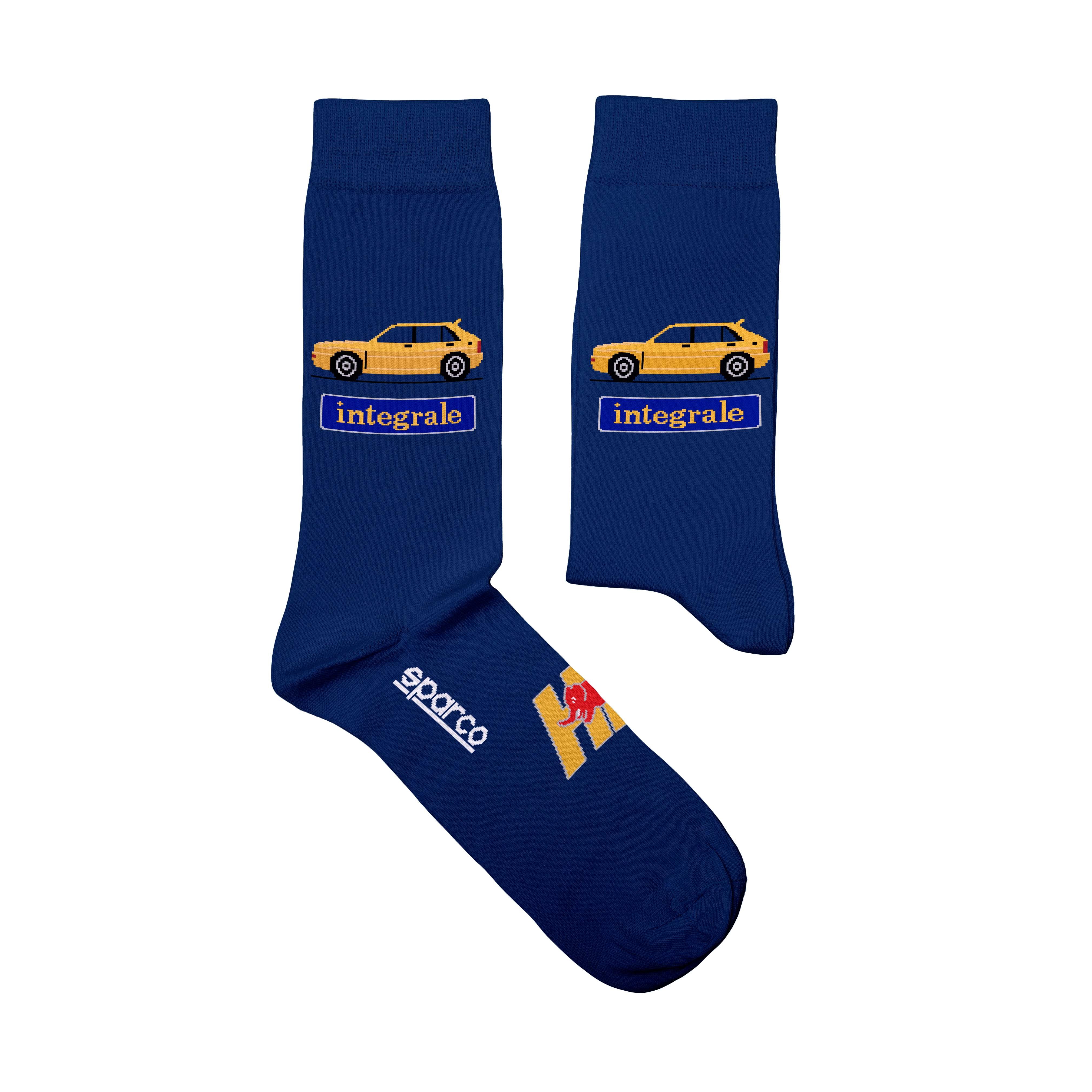 Sparco Calze Lancia Hf Delta blu 41/46 navy/blue taglia A58