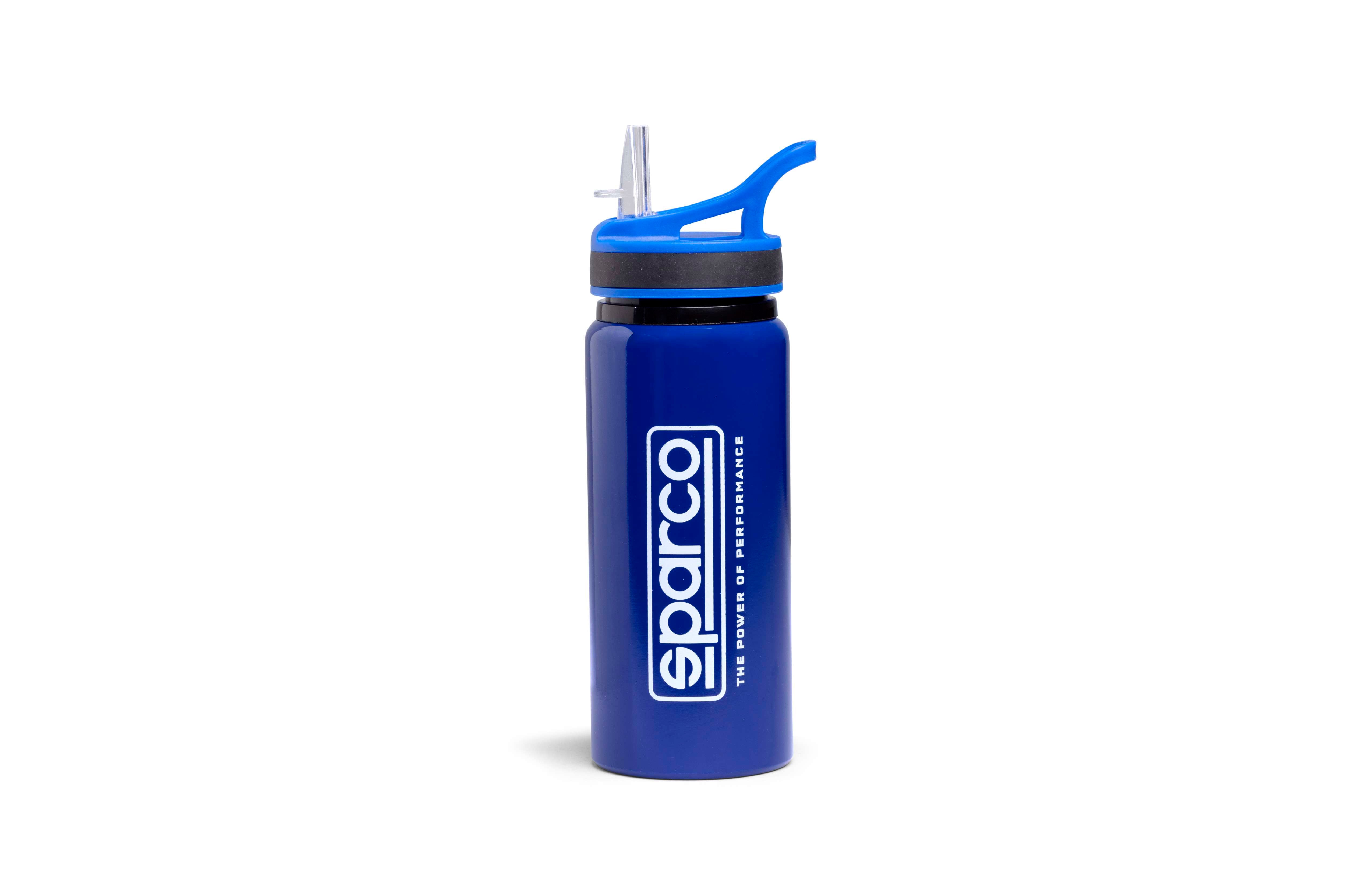Sparco Borraccia Beccuccio 680Ml Alu Brfxc reflex/blue