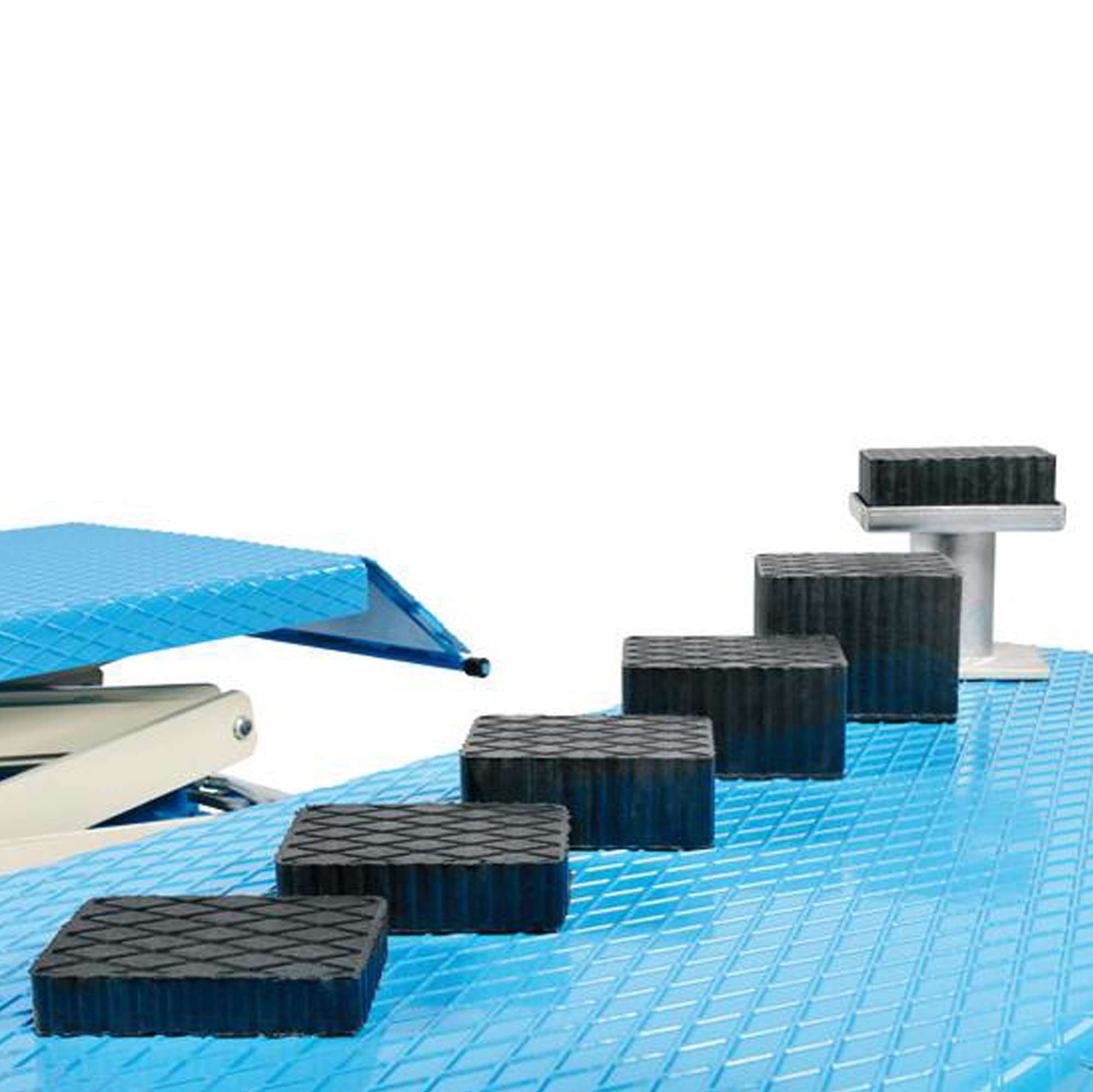 4 tamponi per ponti sollevatori elettroidraulici