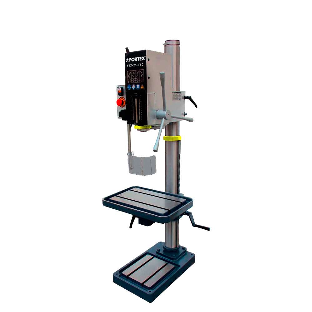 Trapano a colonna ad ingranaggi FTX-25-TEC ENG PRO