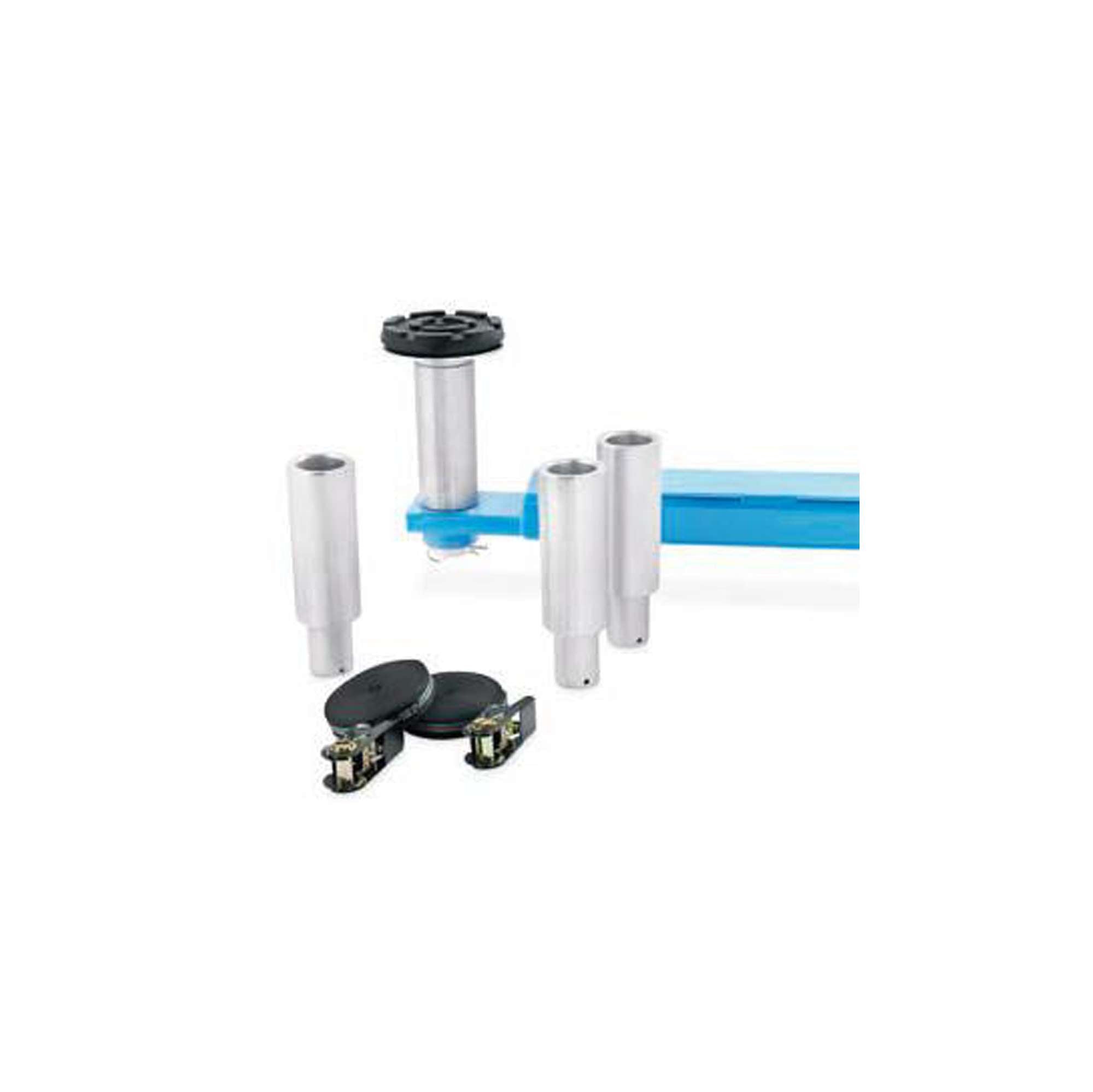 4 adattatori universali h 80 mm per ponti sollevatori elettromeccanici a 2 colonne OMCN D199/R