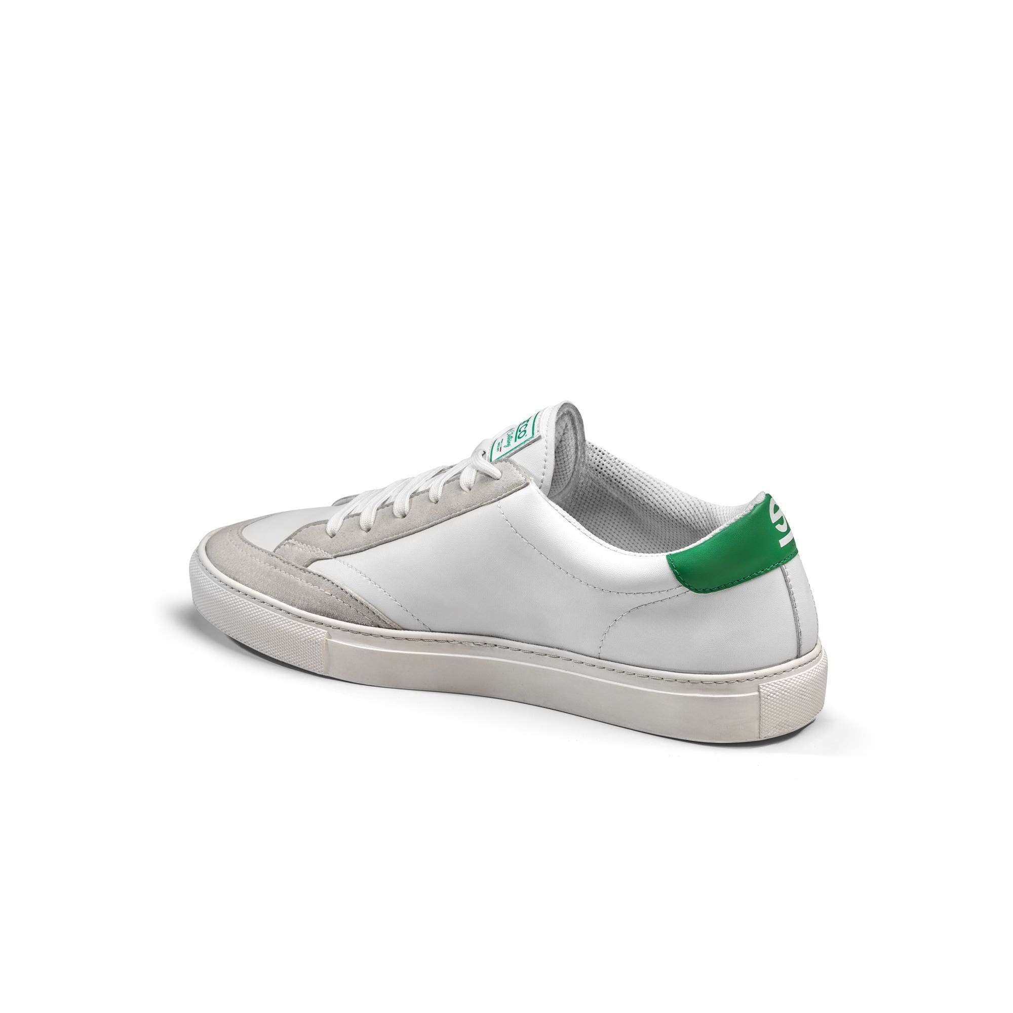 Sparco Scarpe S-Time Bianco/verde-sneakers