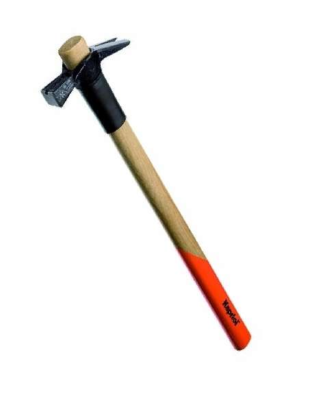Martello da carpentiere Bricklayer da muratore con manico in legno - Kapriol