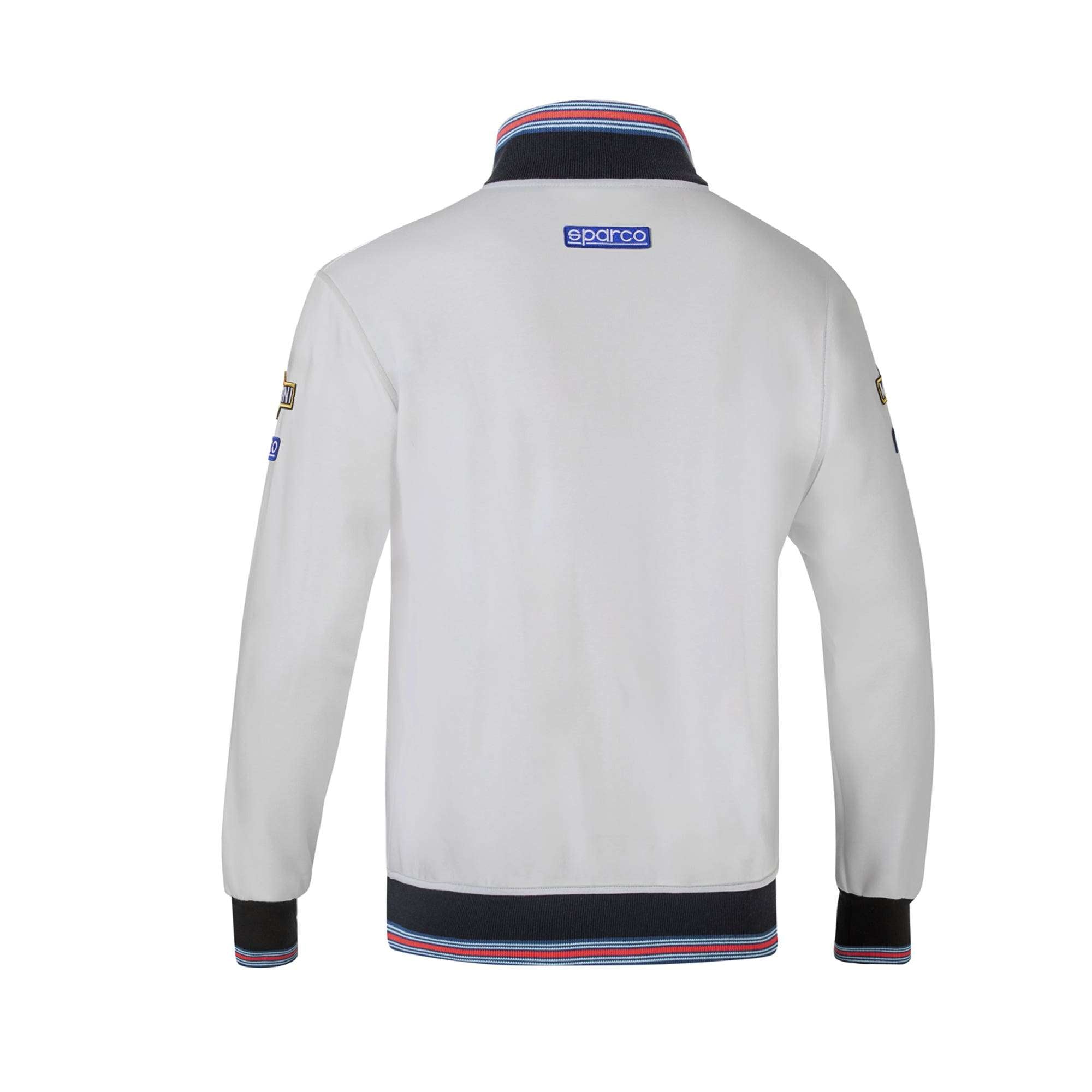 Sparco Felpa Full Zip Martini-R grigio-abbigliamento Sparco Teamwork